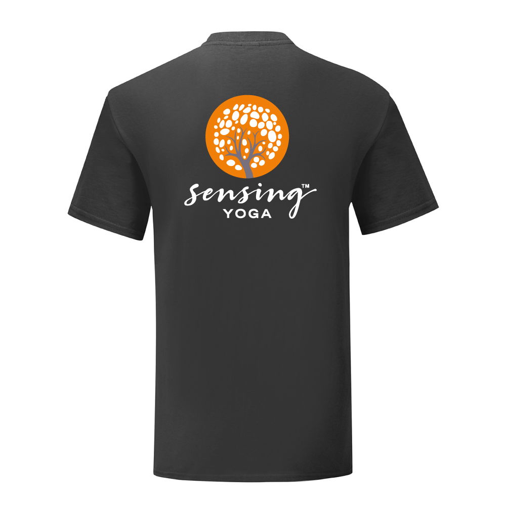 T-shirt med ryggtryck