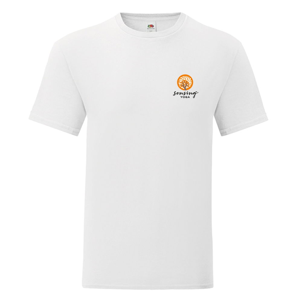T-shirt med brösttryck