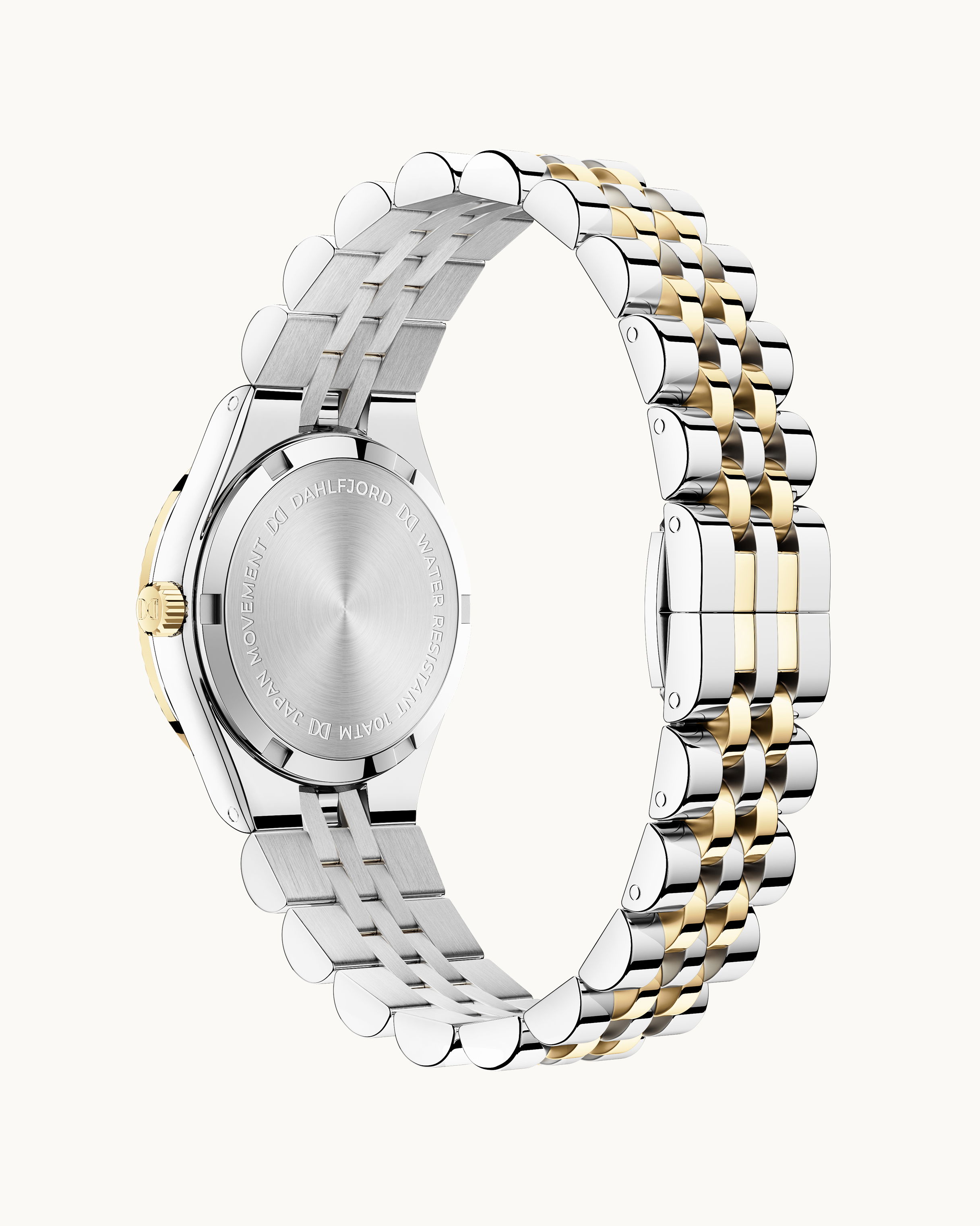 Grace Klocka Guld & Silver Ton