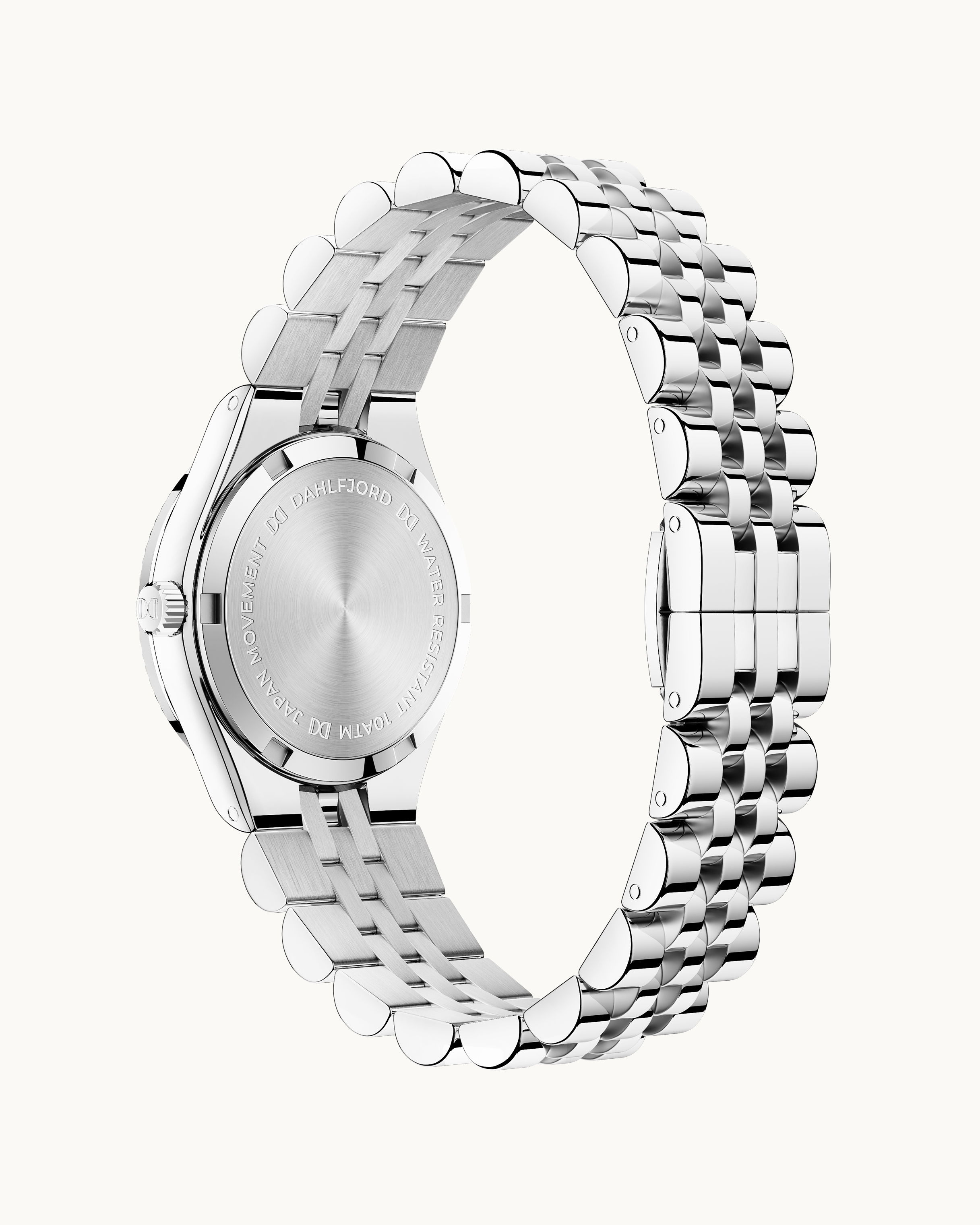 Grace Klocka Silver Ton