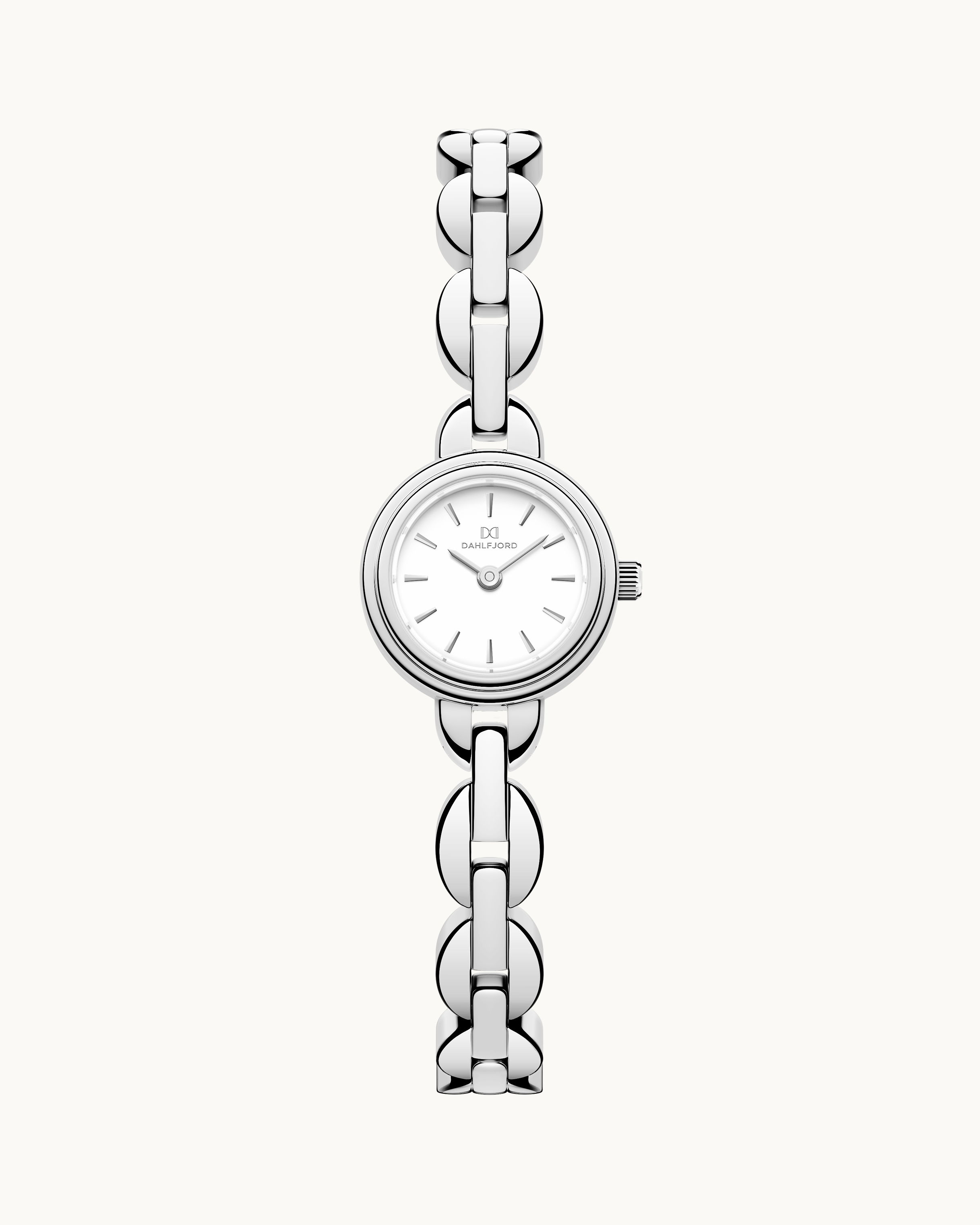Audrey Liten Klocka Silver Ton