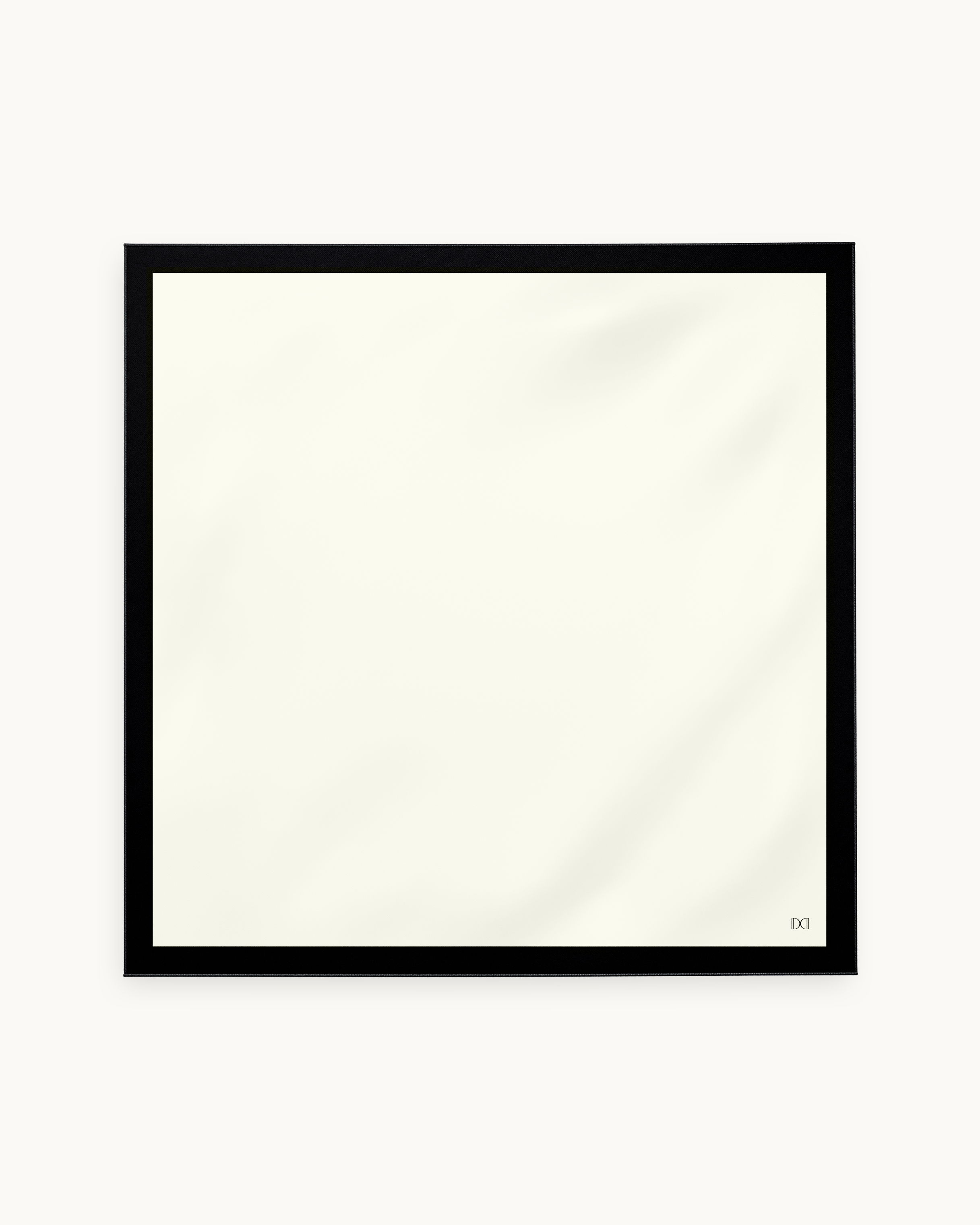 Klassisk Creme Silk Scarf