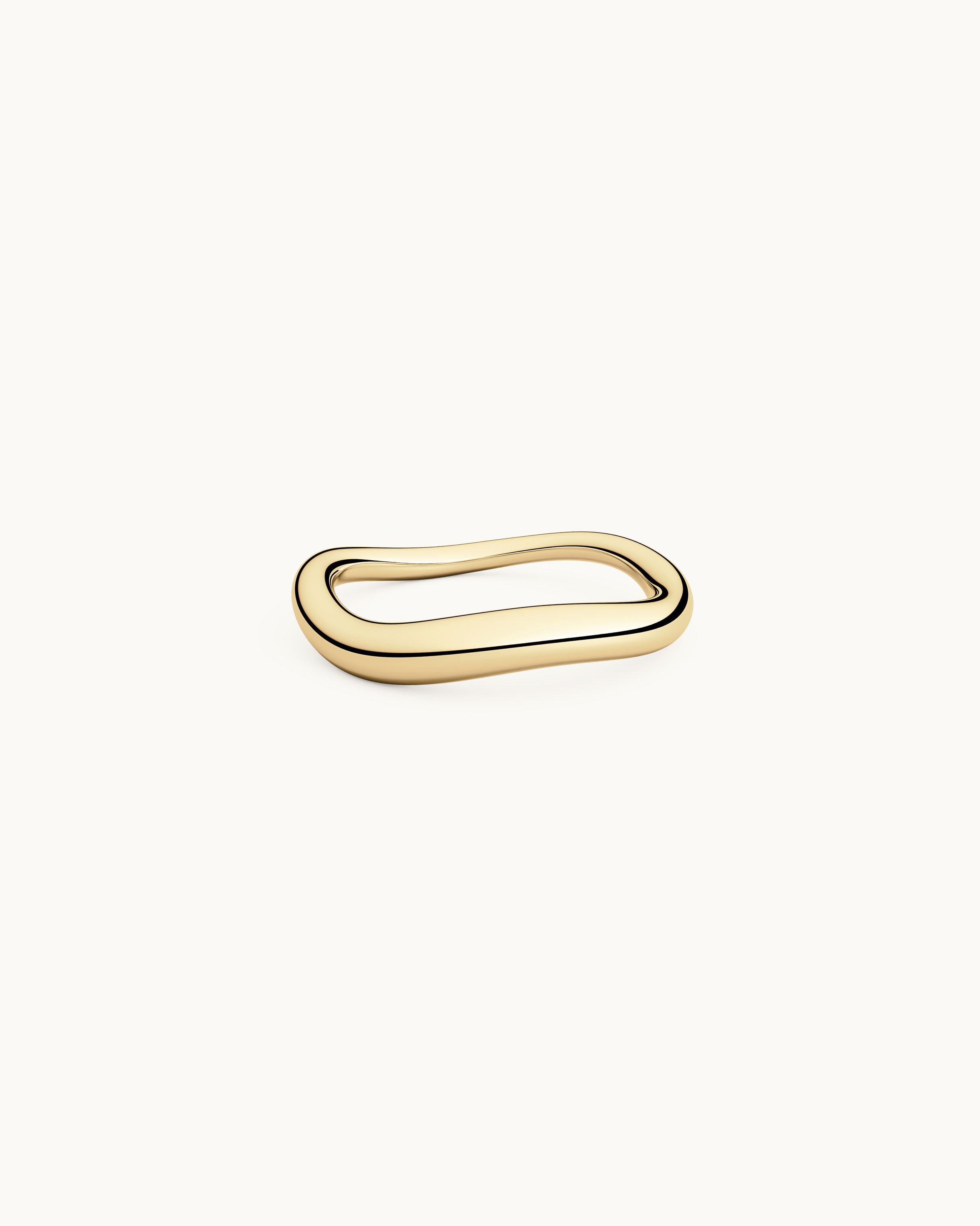 Astrid Vågig Ring Guld