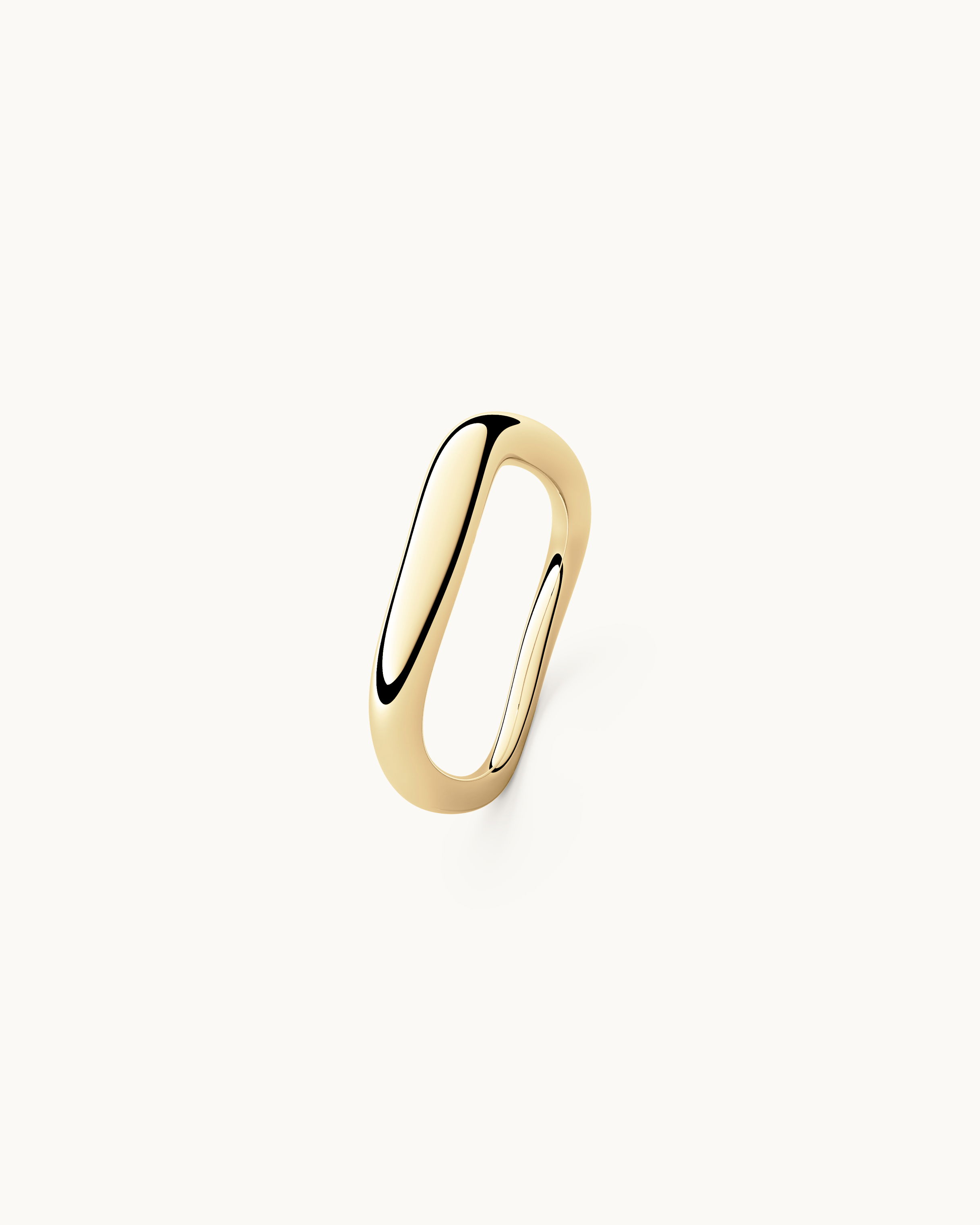 Astrid Vågig Ring Guld