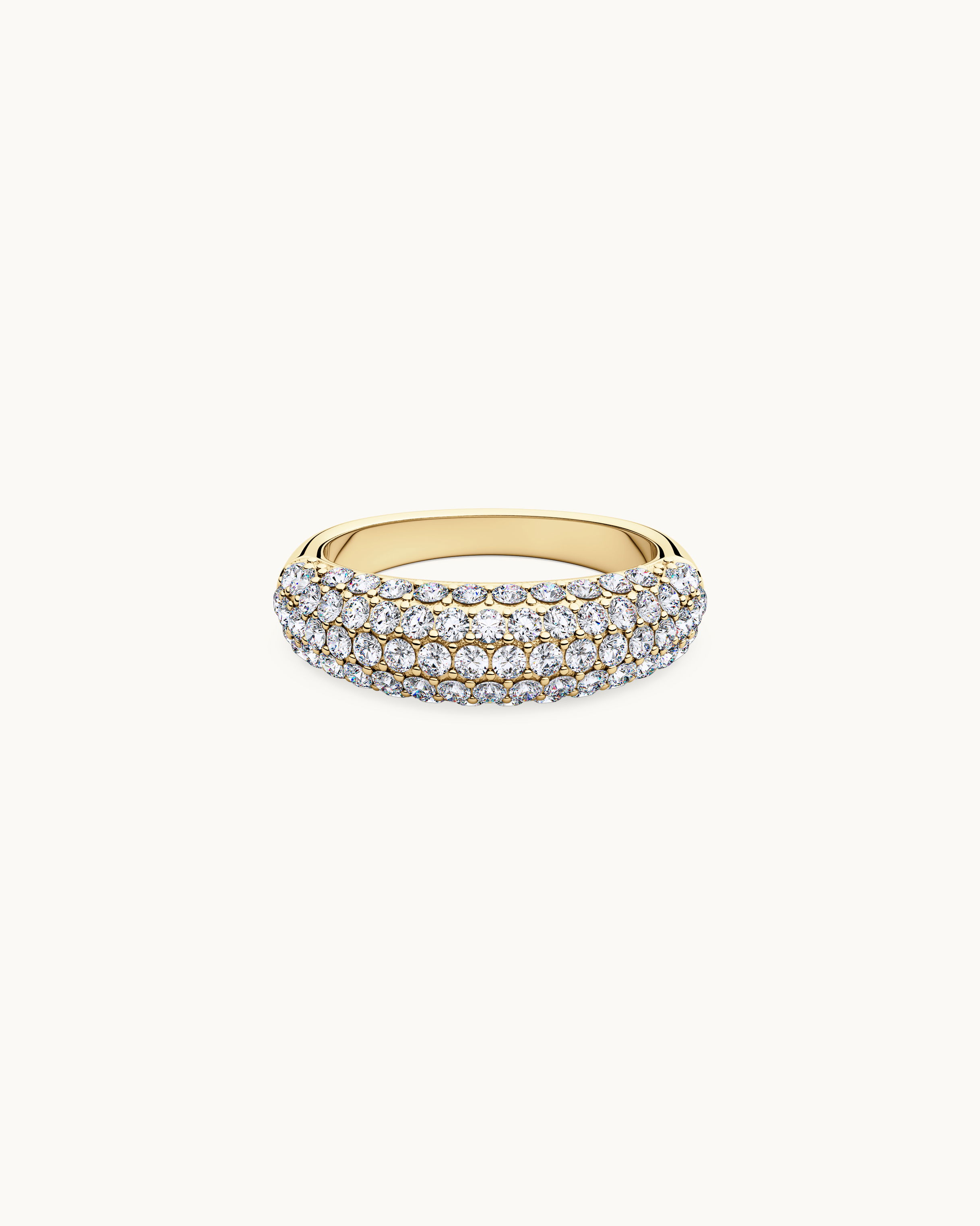 Nova Pavé Ring Guld