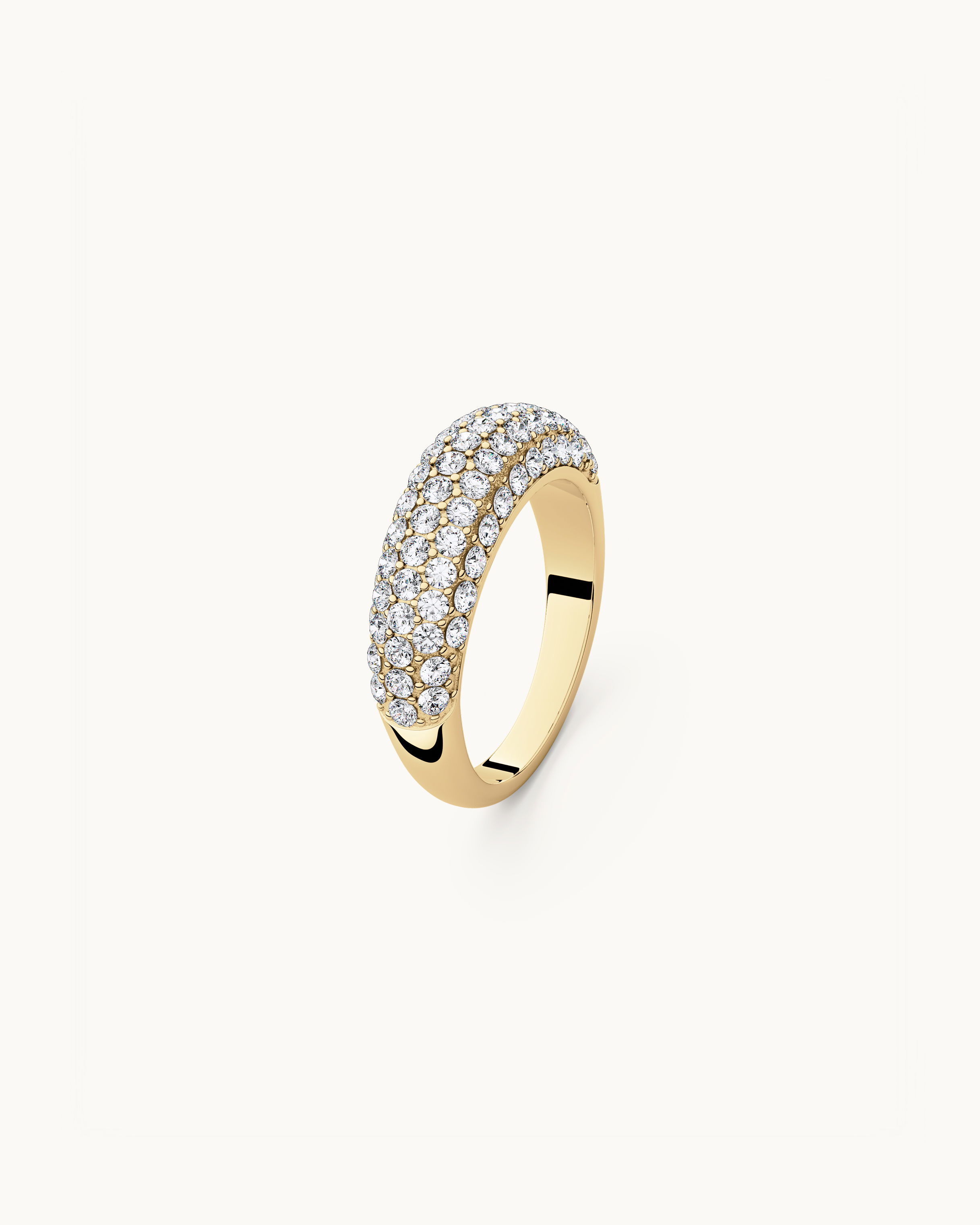 Nova Pavé Ring Guld