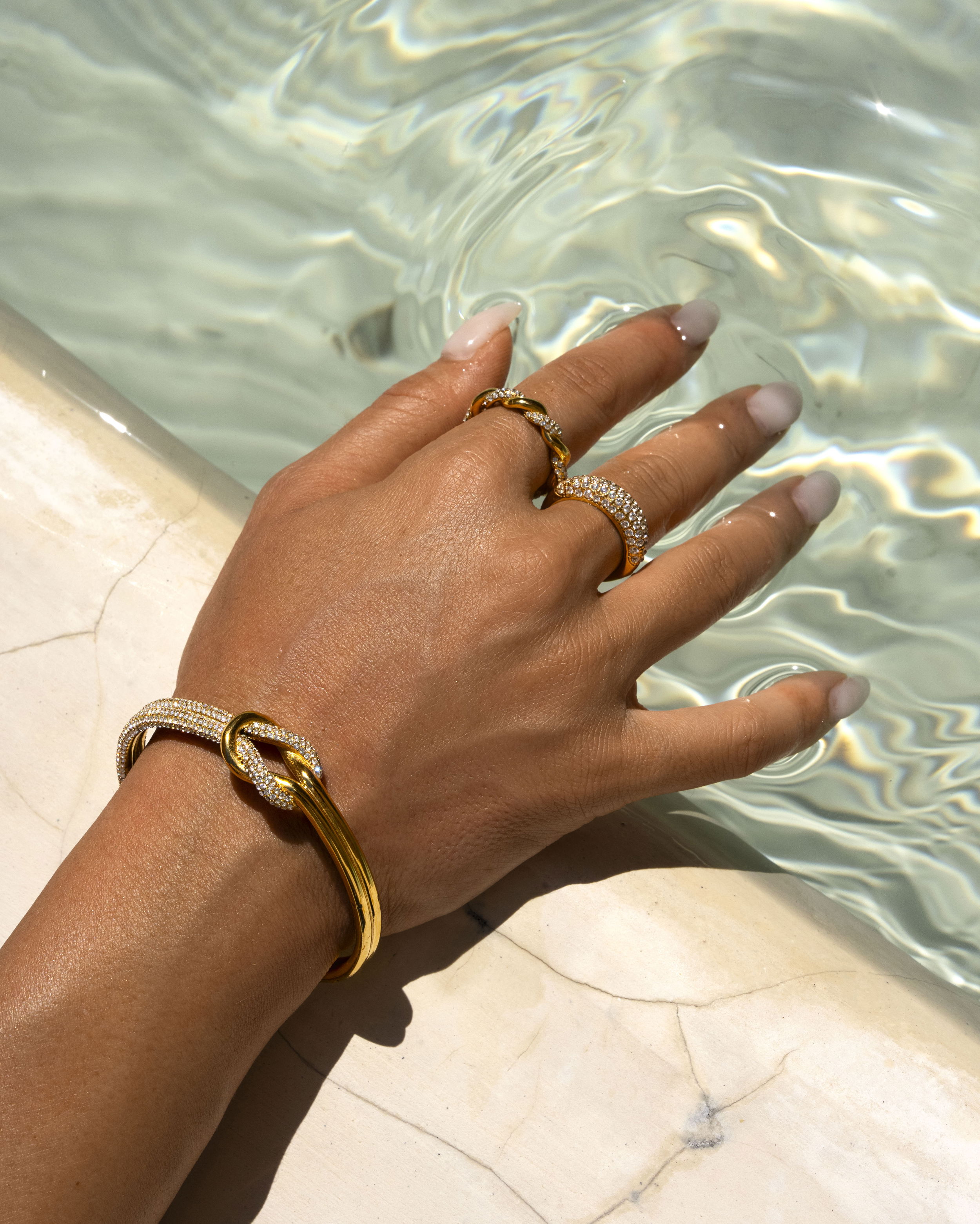 Nova Pavé Ring Guld