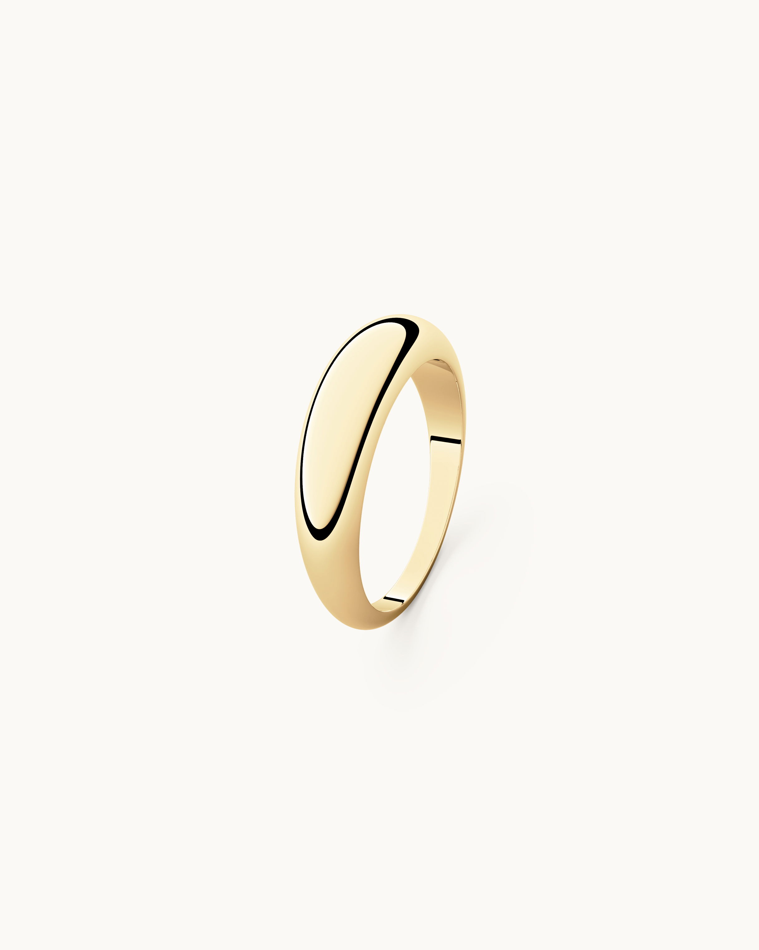 Elise Klassisk Ring Guld