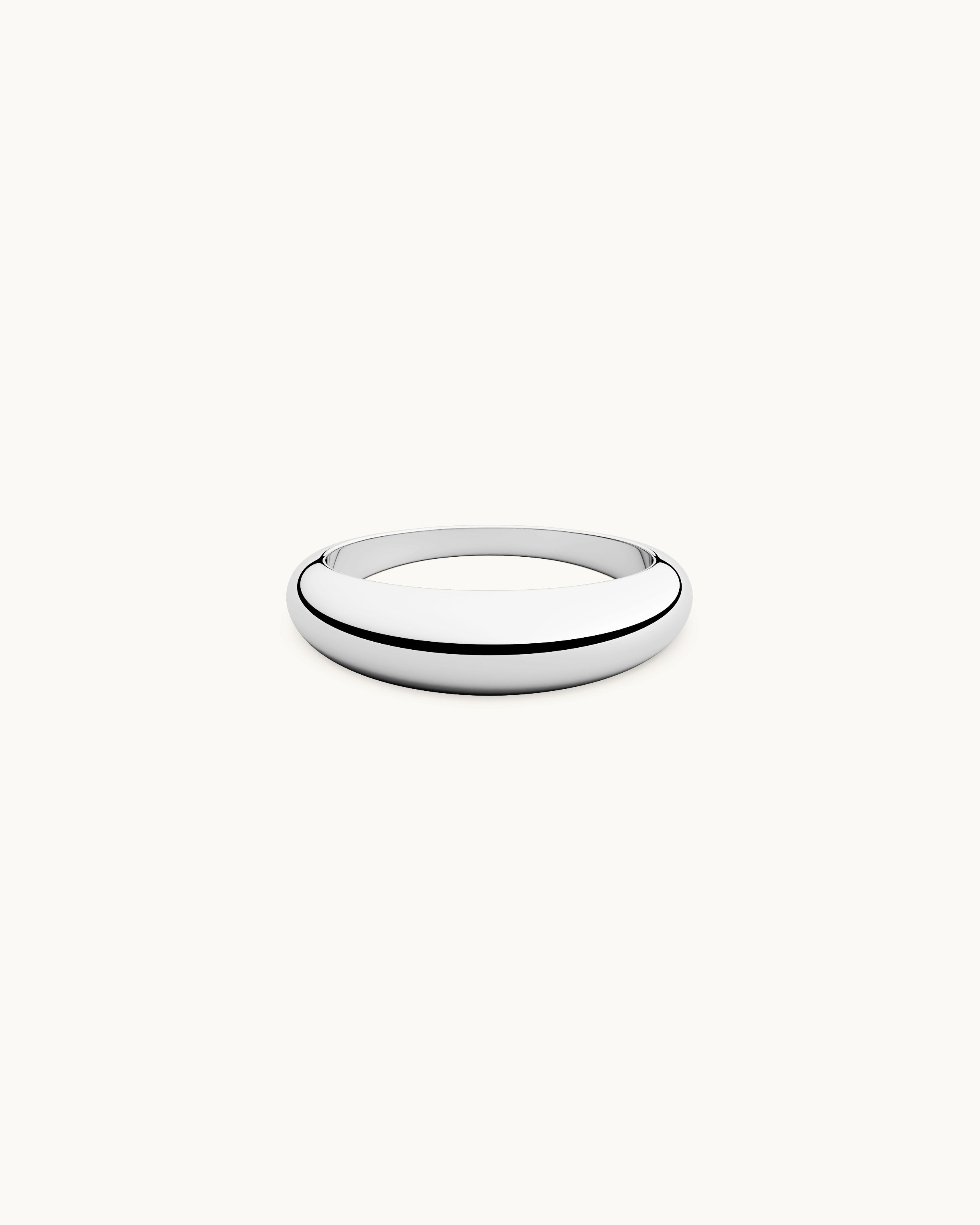 Elise Klassisk Ring Silver Ton