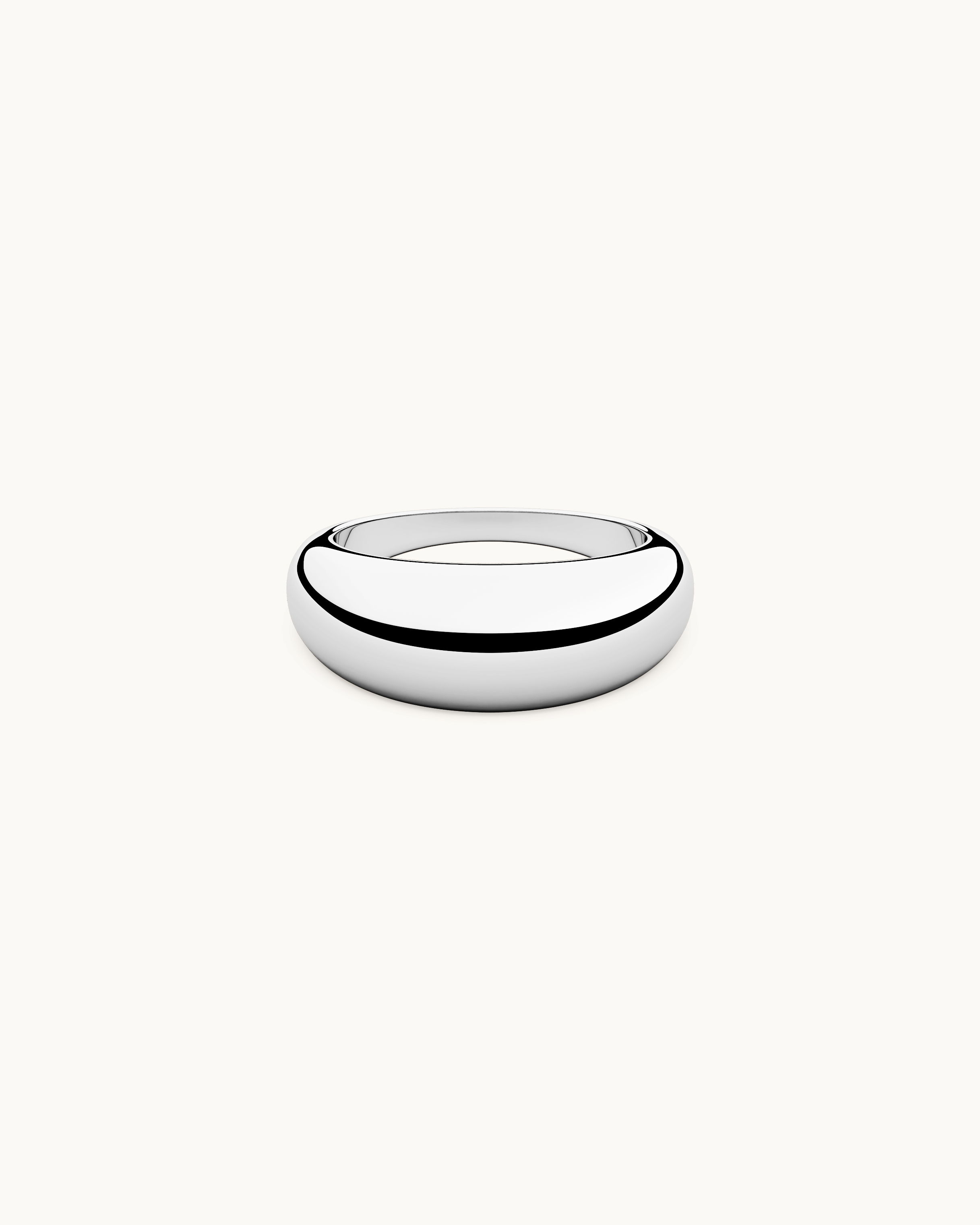Lilly Chunky Ring Silver Ton