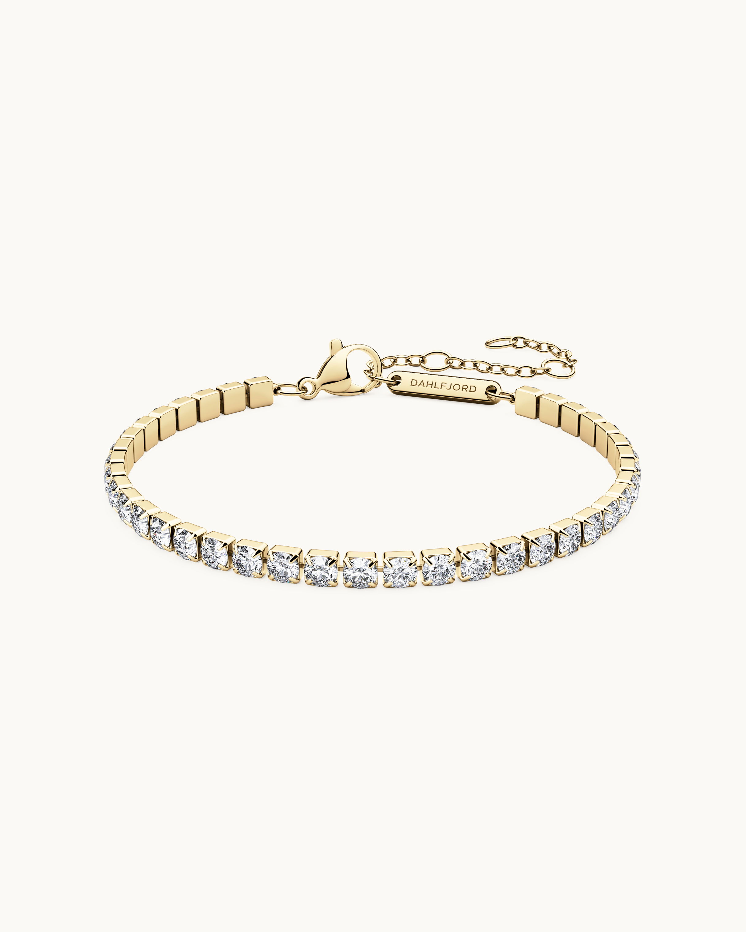 Olivia Tennisarmband Guld