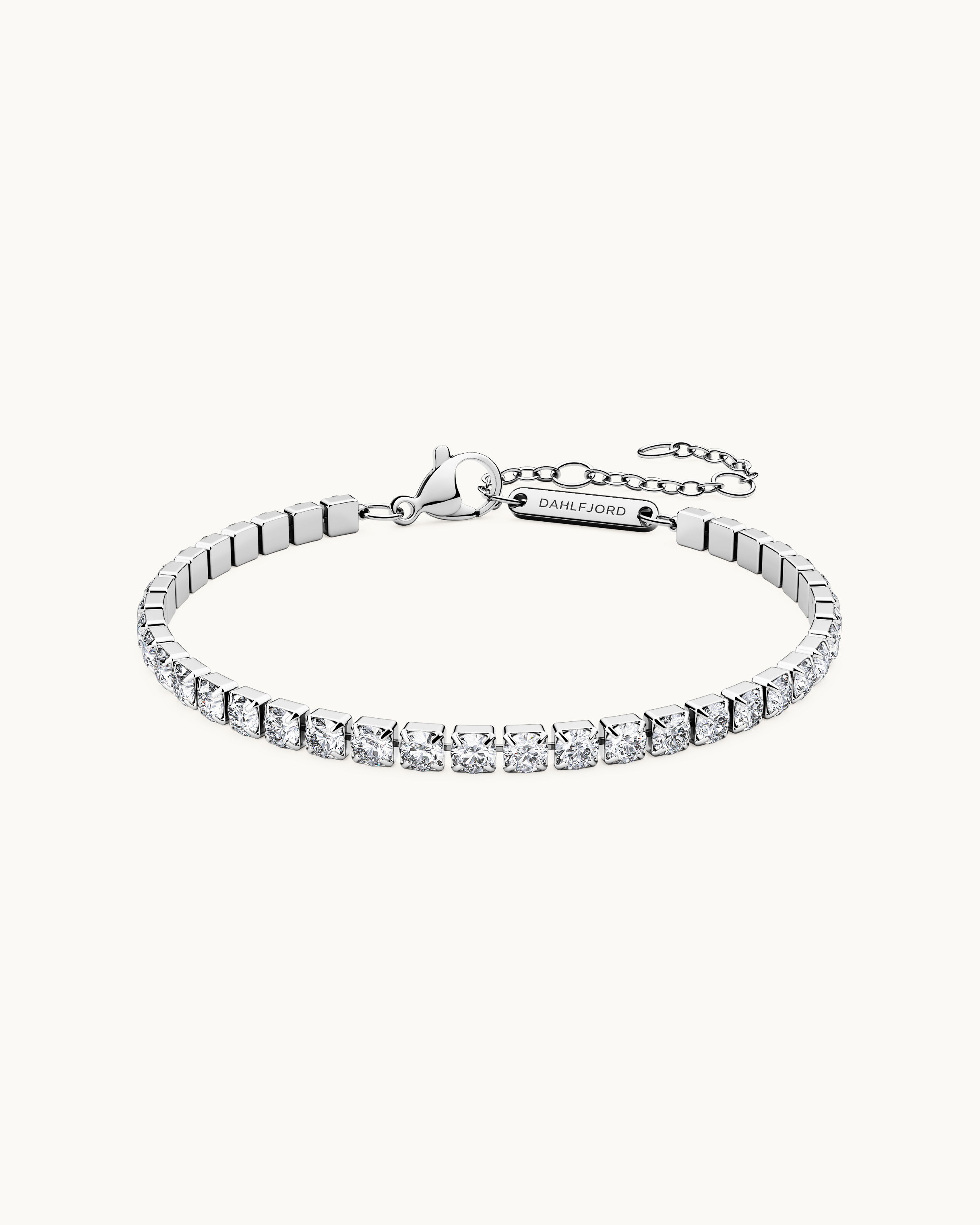 Olivia Tennisarmband Silver Ton