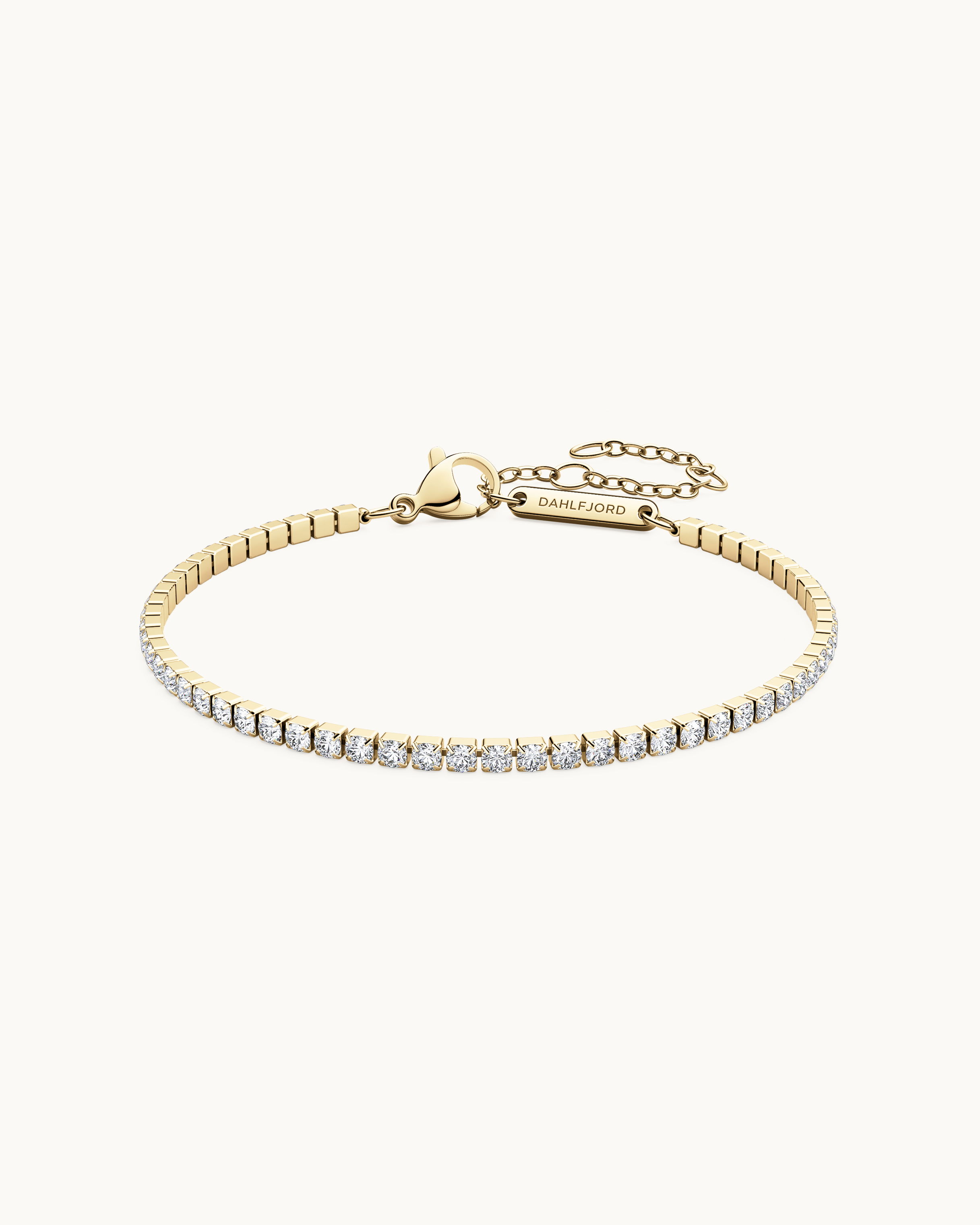 Olivia Tunt Tennisarmband Guld