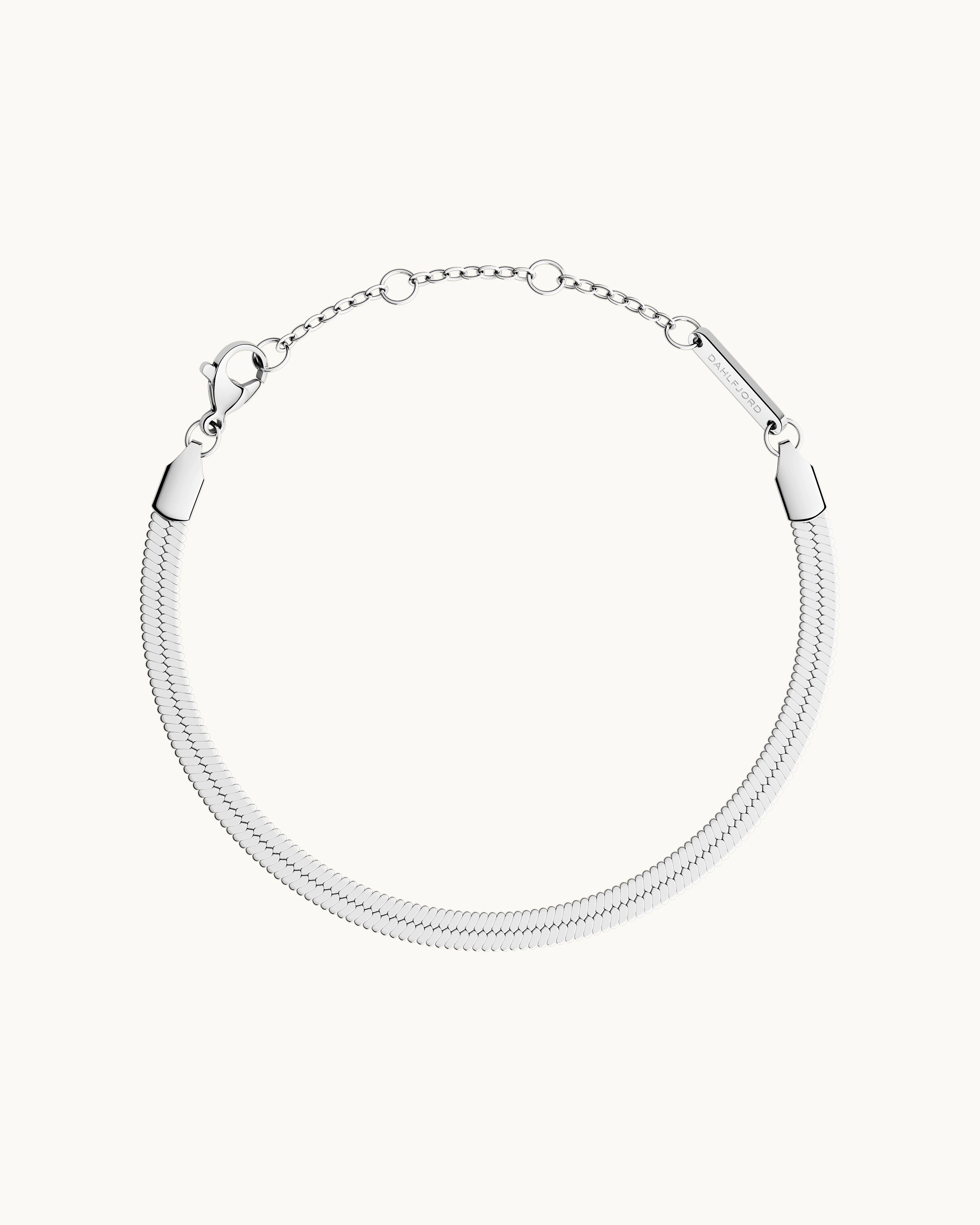 Klara Snake Armband Silver Ton