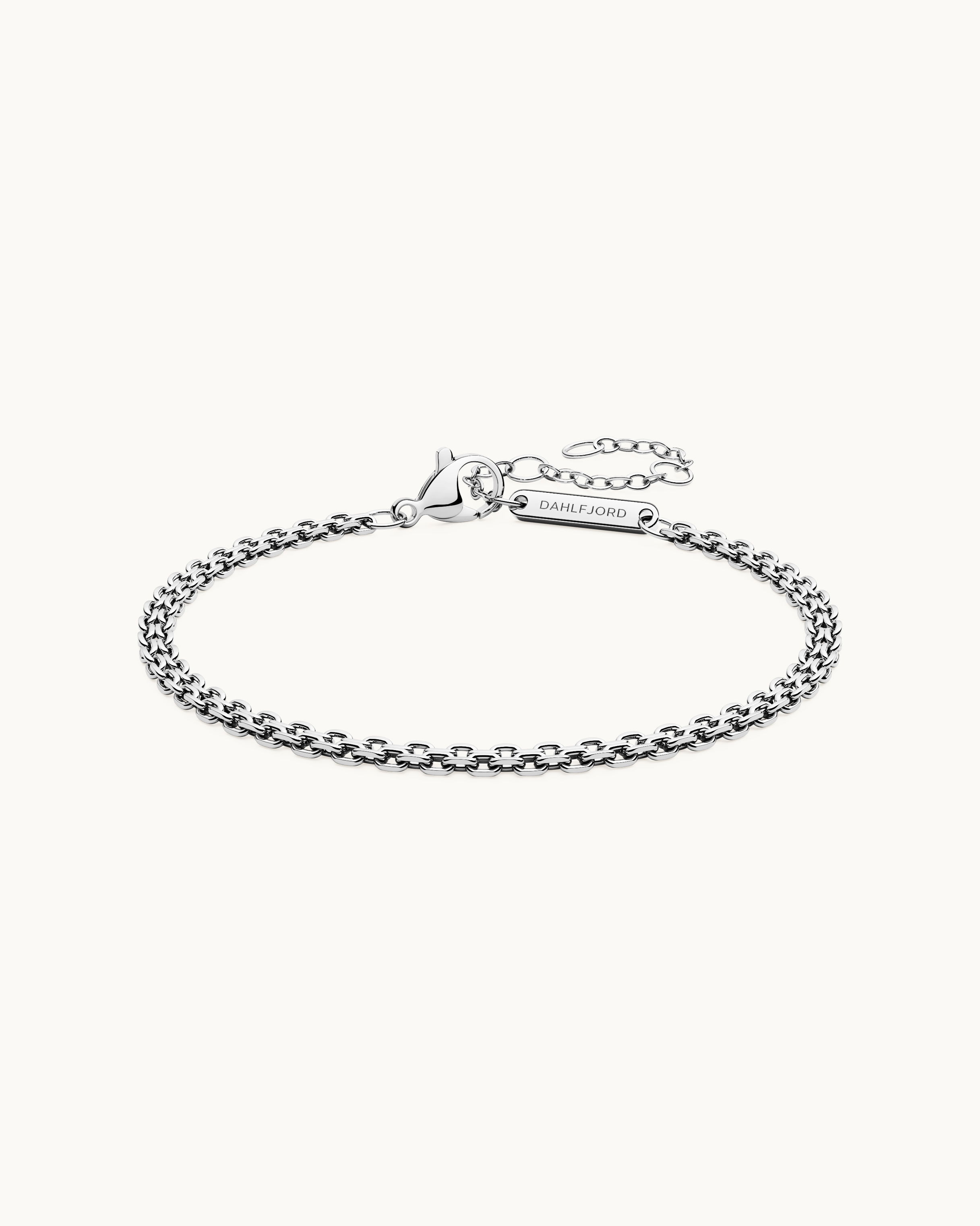 Ida Platt Kedja Armband Silver Ton