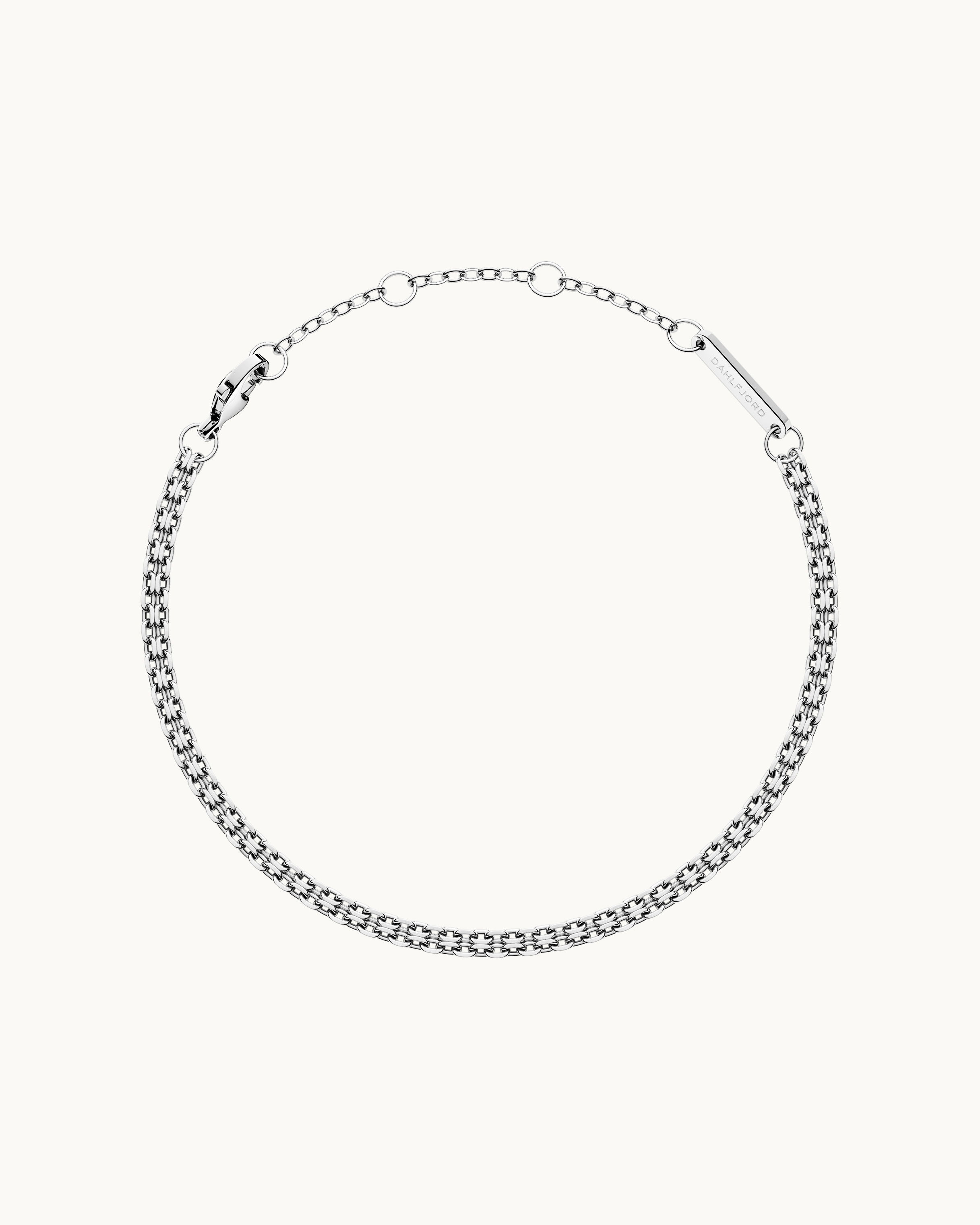 Ida Platt Kedja Armband Silver Ton