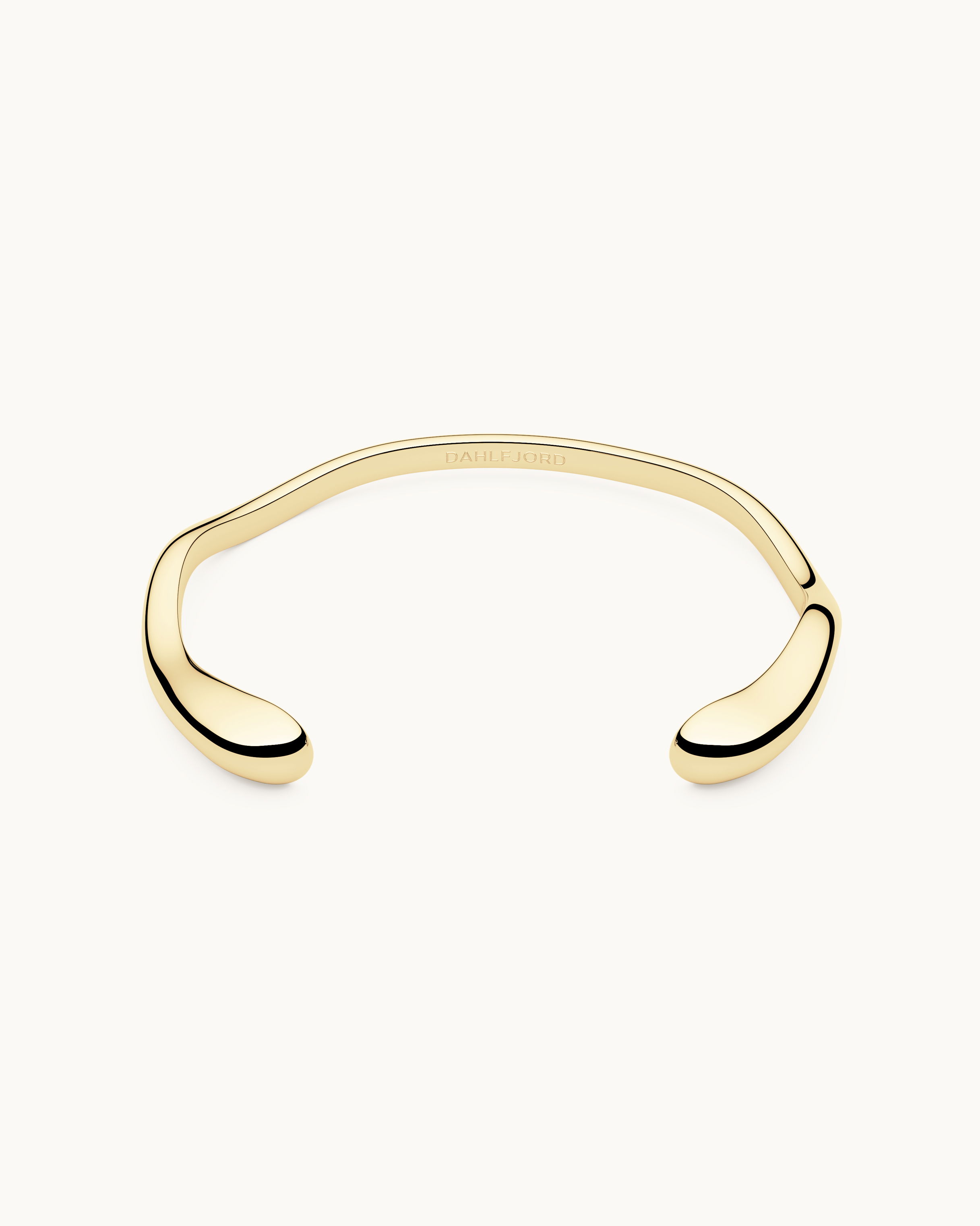 Sara Vågigt Armband Guld
