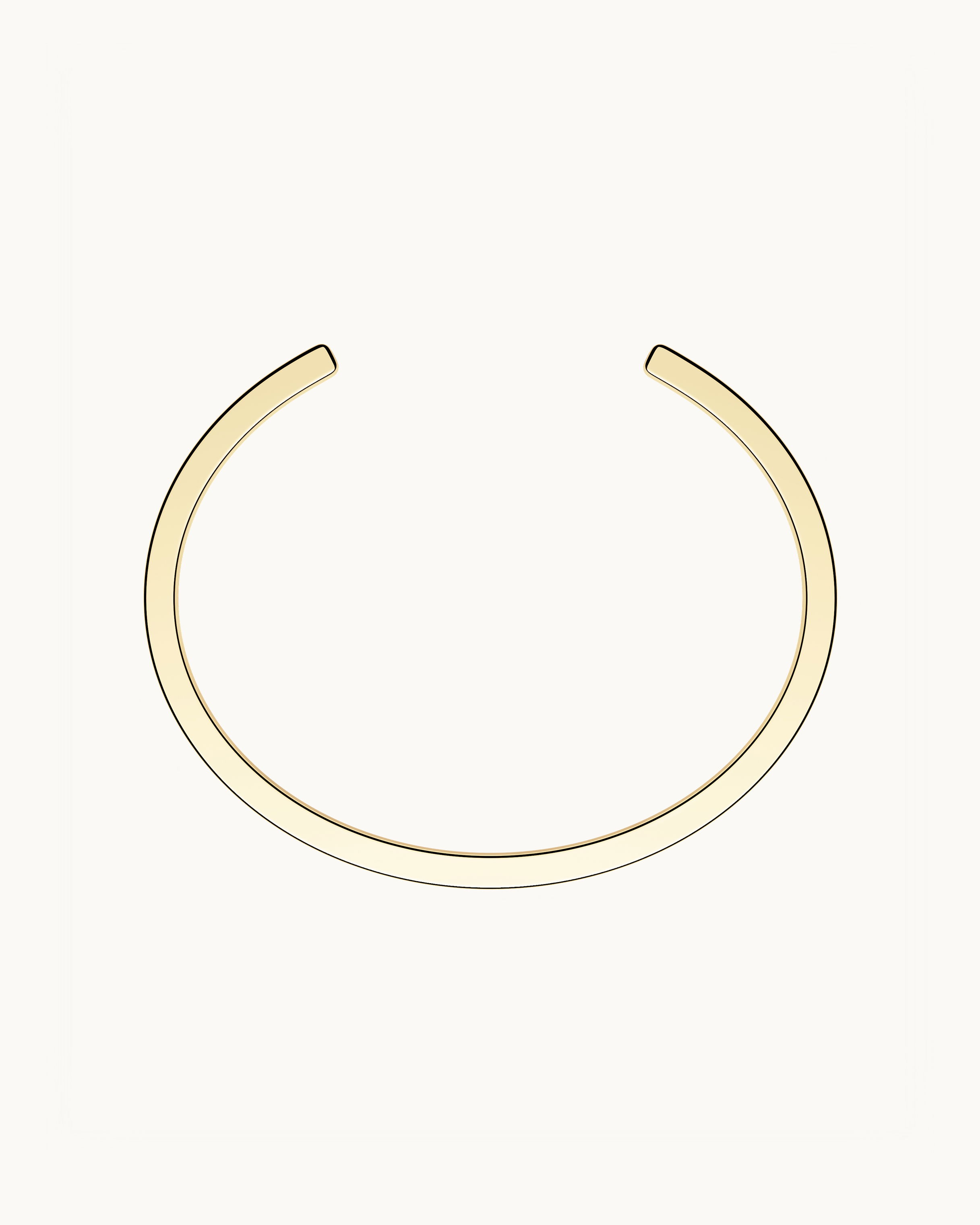 Ingrid Bangle Armband Guld