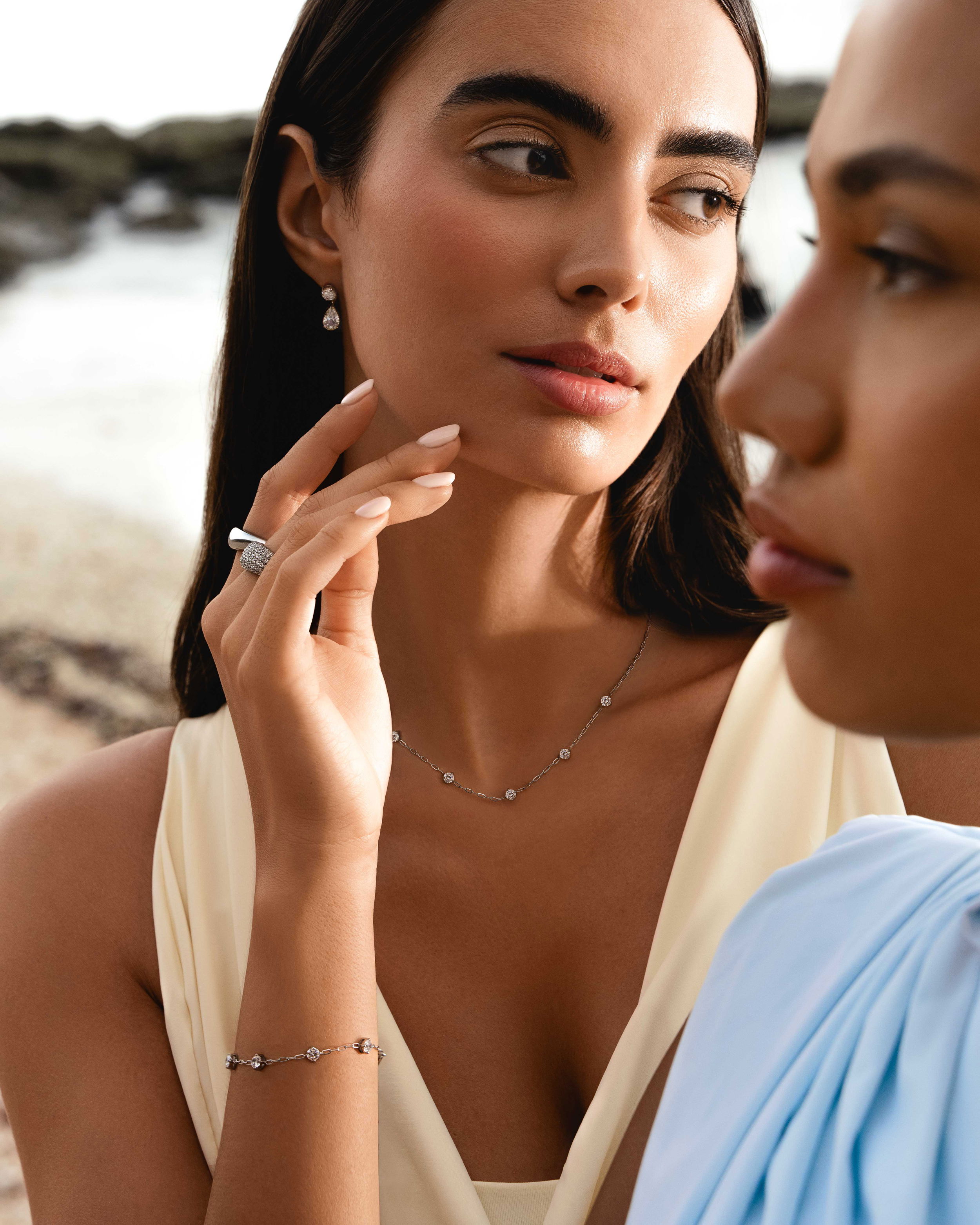Frida Armband Silver Ton