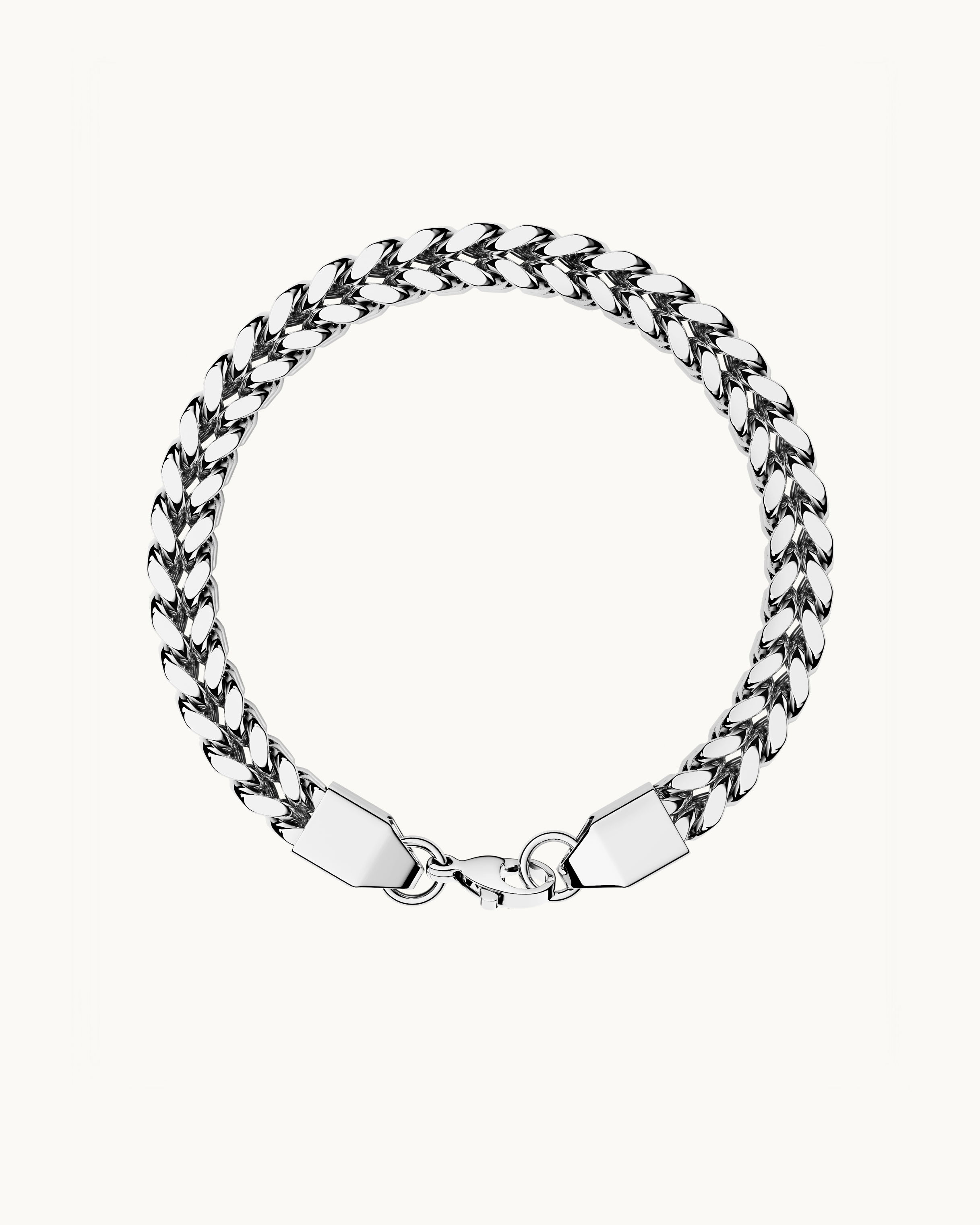 Solveig Kedja Armband Silver Ton