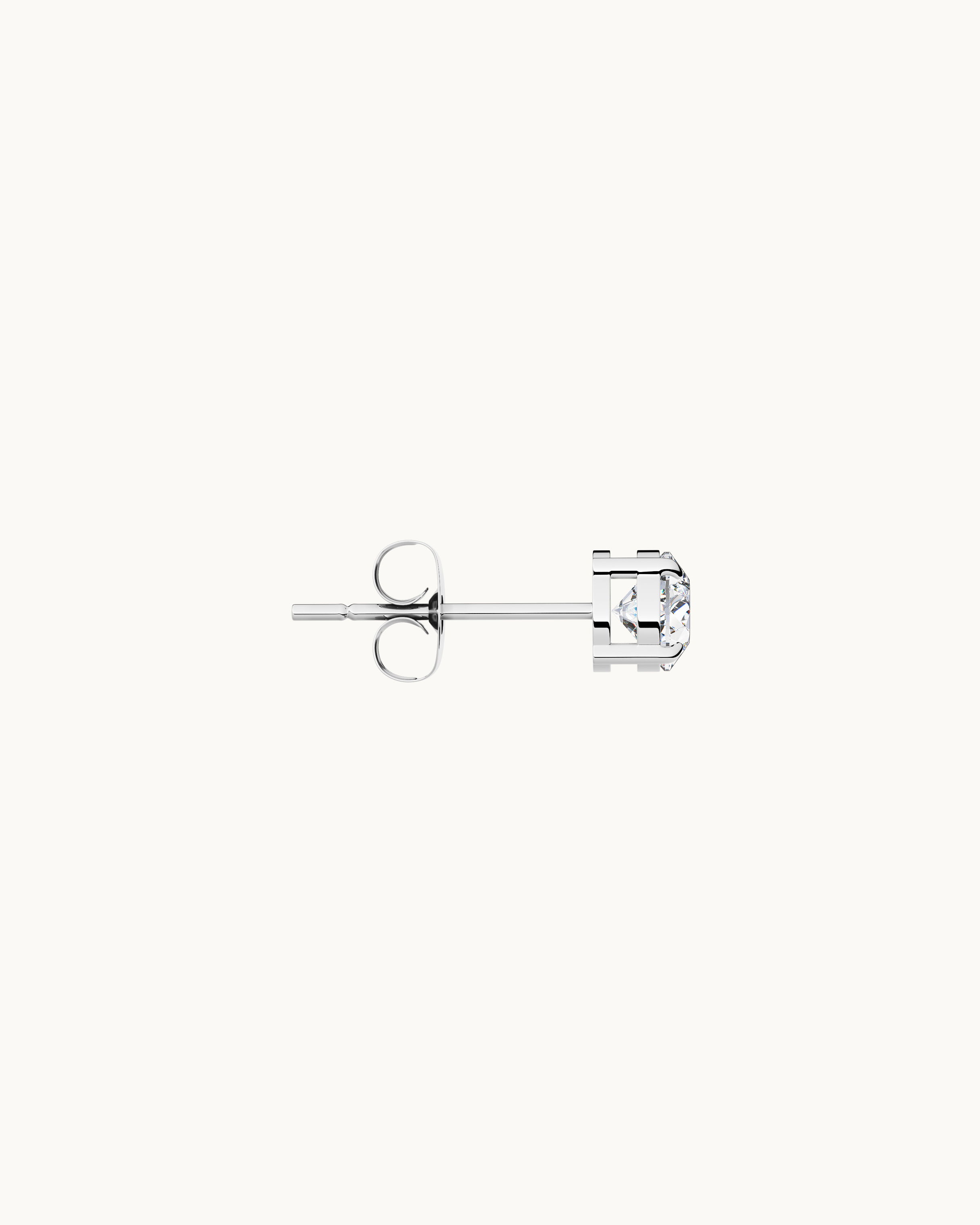 Luna Studs Örhängen Silver Ton
