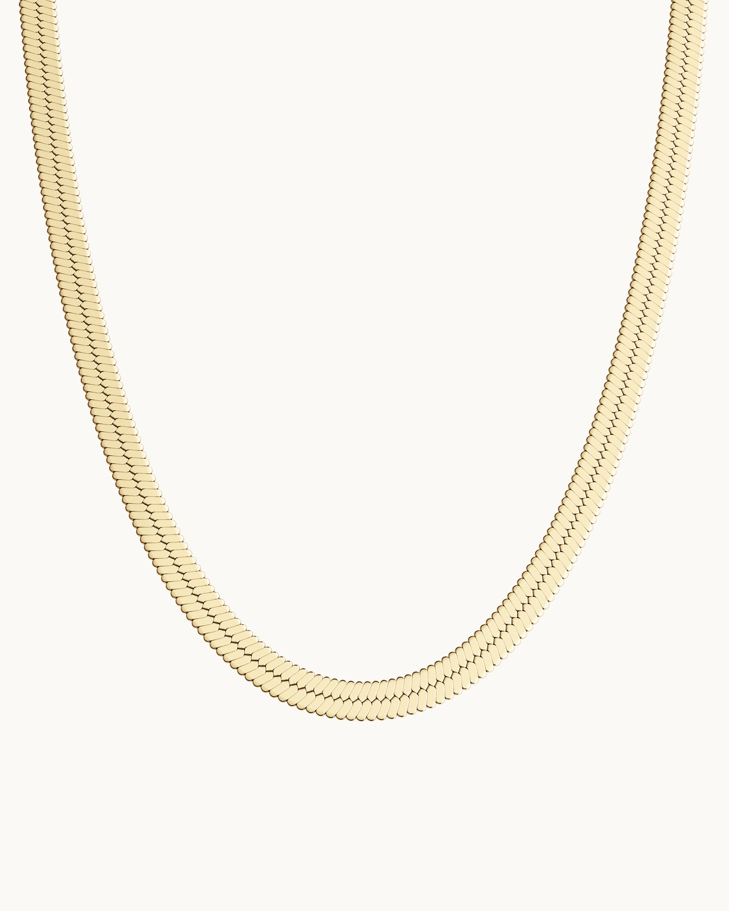 Klara Snake Halsband Guld