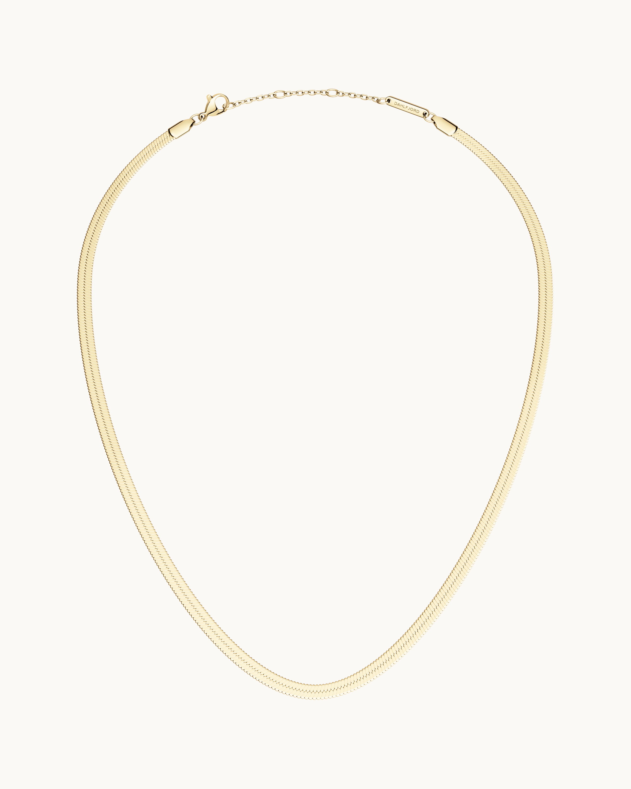 Klara Snake Halsband Guld