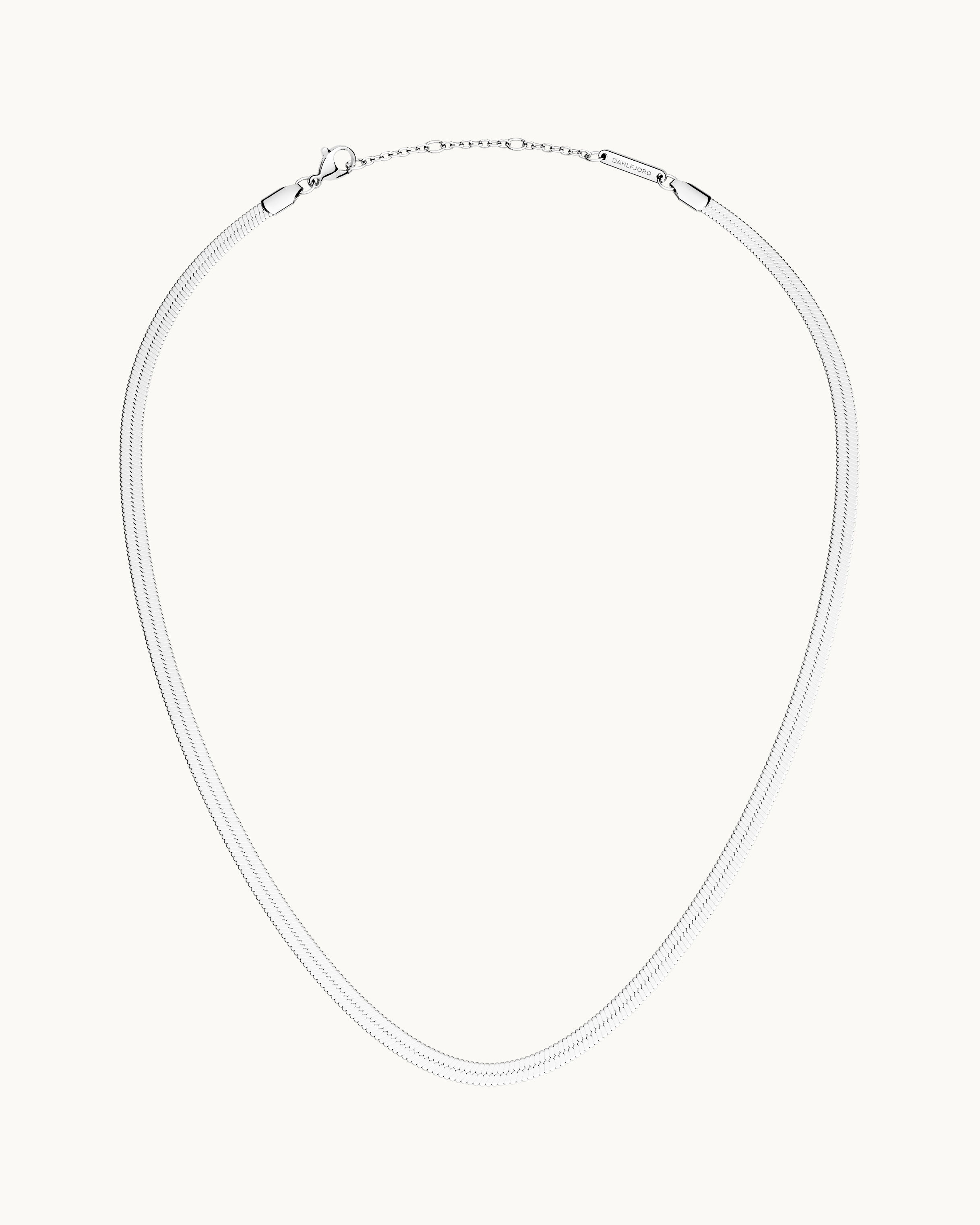 Klara Snake Halsband Silver Ton