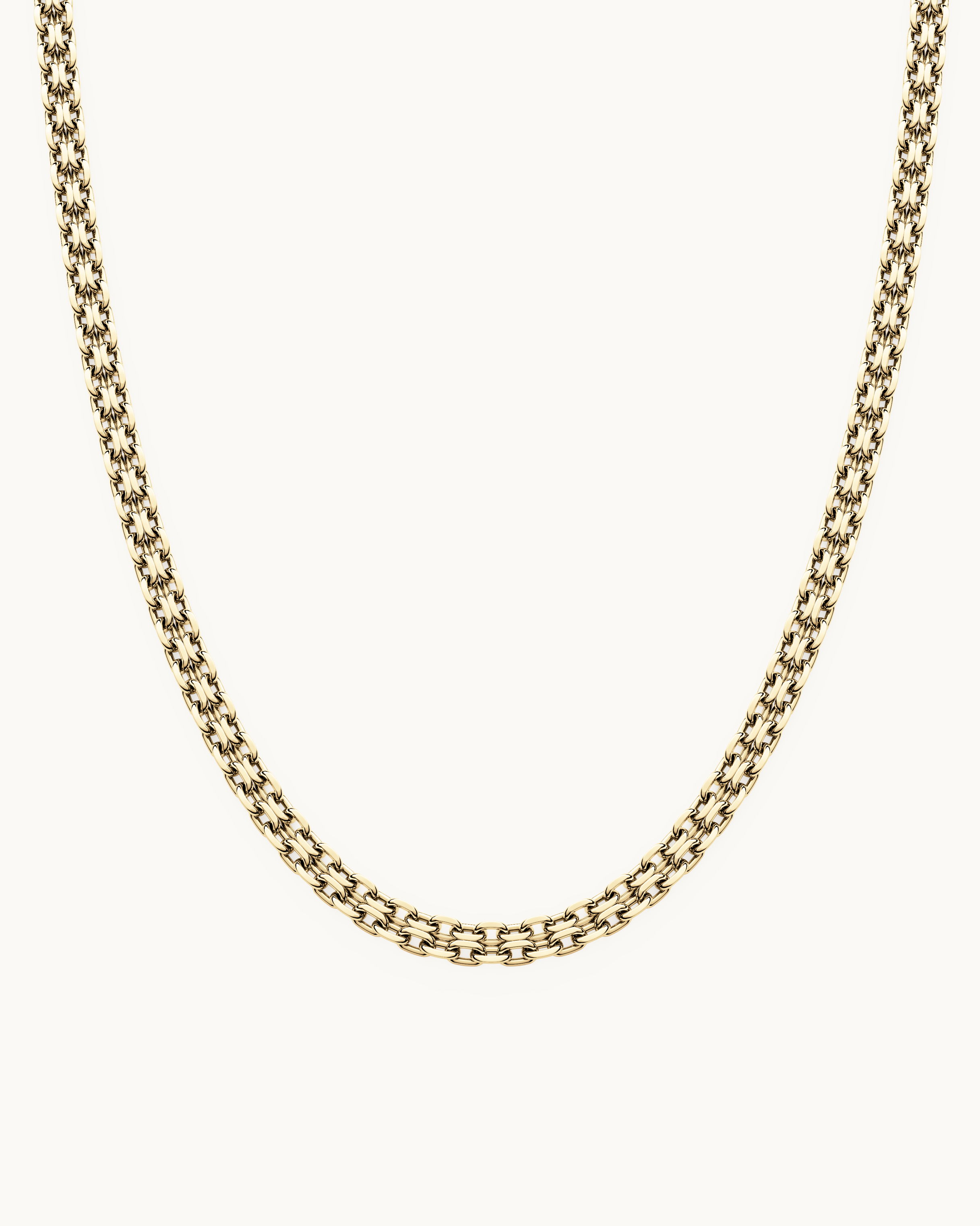 Ida Platt Kedja Halsband Guld