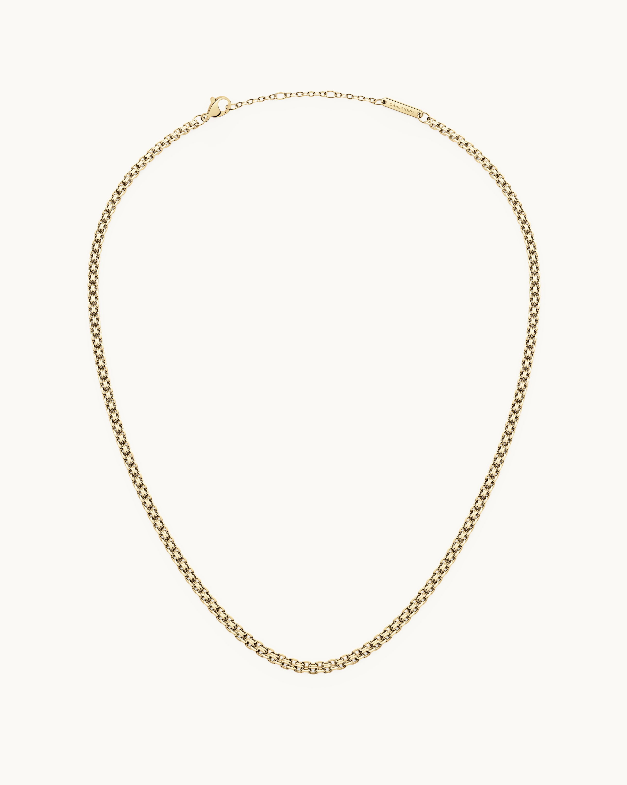 Ida Platt Kedja Halsband Guld