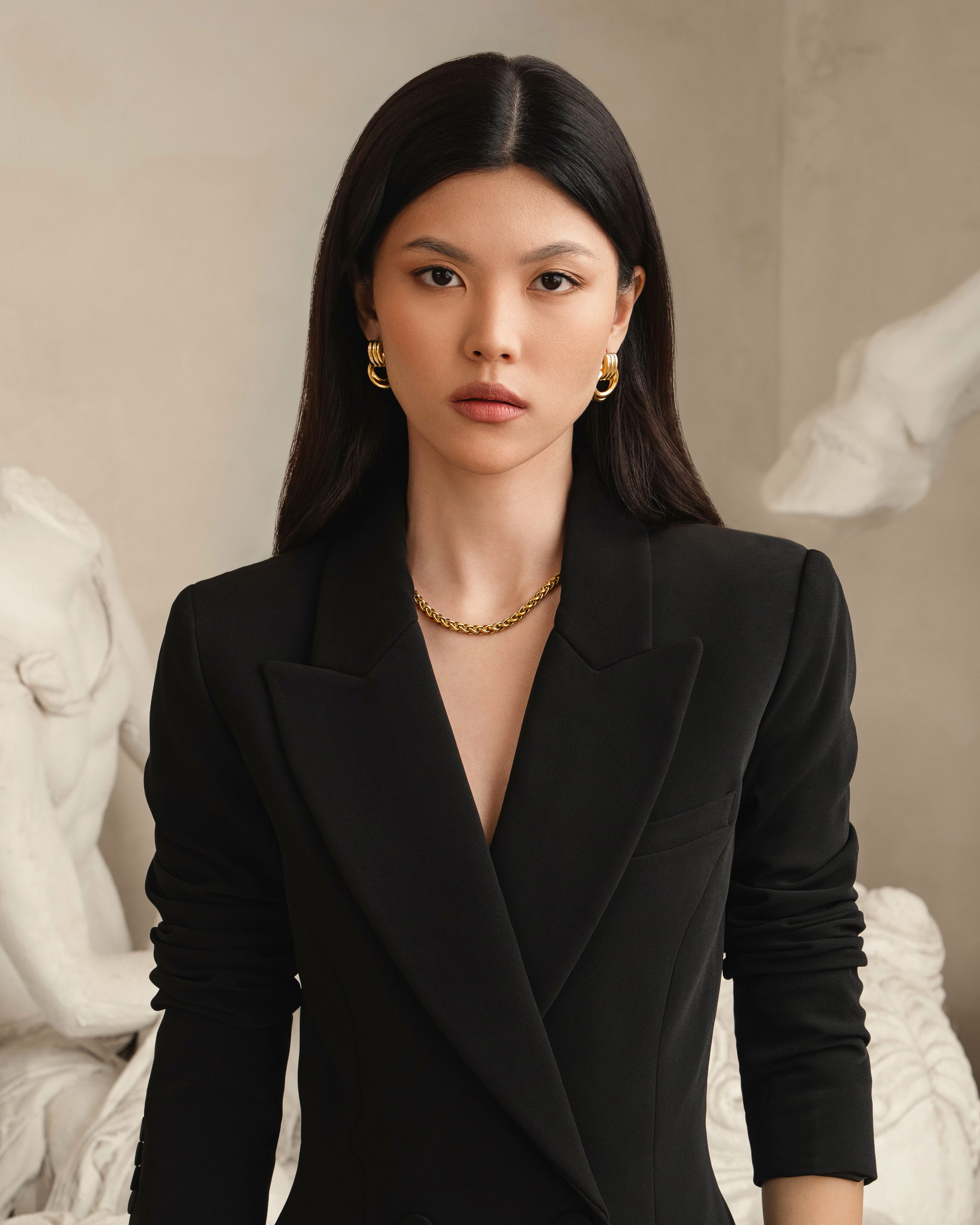 Alicia Kedja Halsband Guld