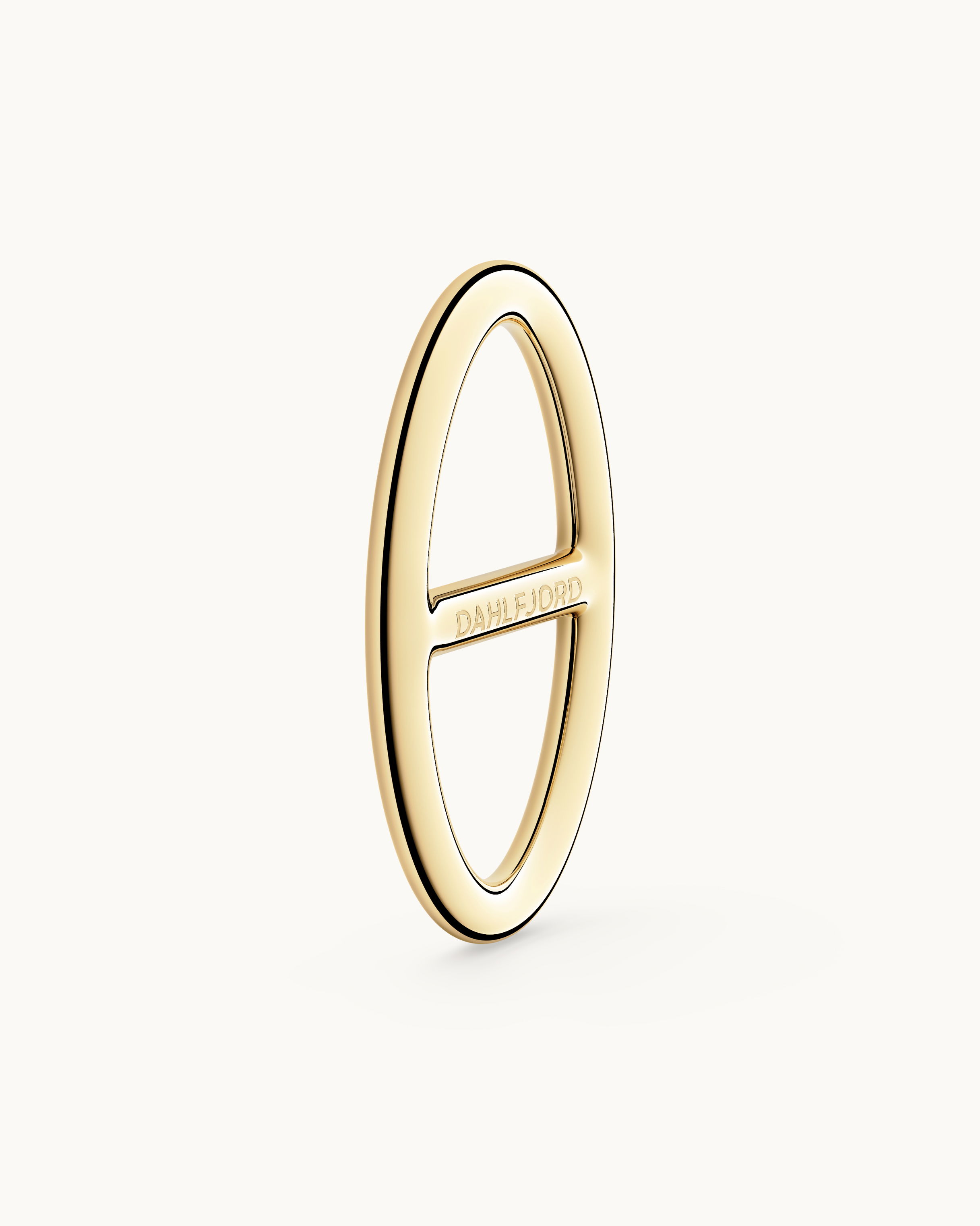Laura Scarf Ring Guld