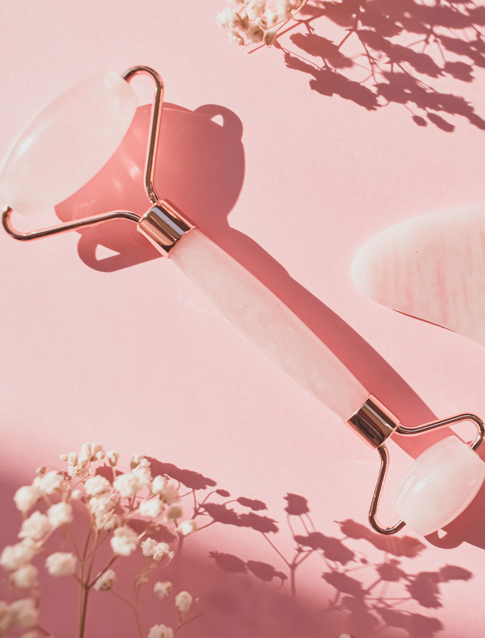 Ansiktsroller Rosenkvarts