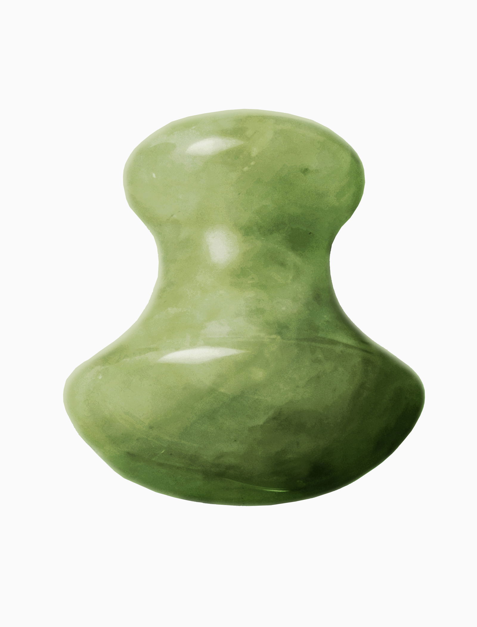 Svampformad Gua-sha Jade