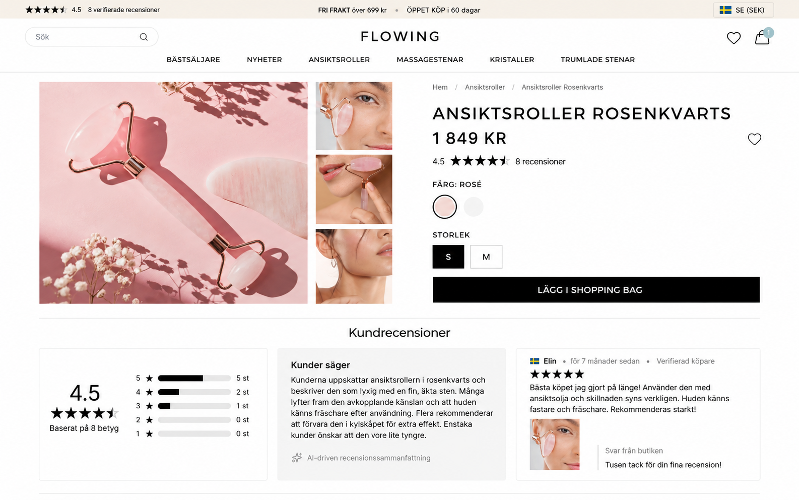 Kundcase och produktrecensioner