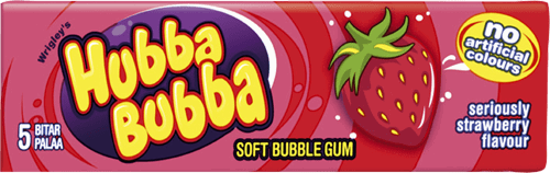 Hubba Bubba Bubble Gum Strawberry