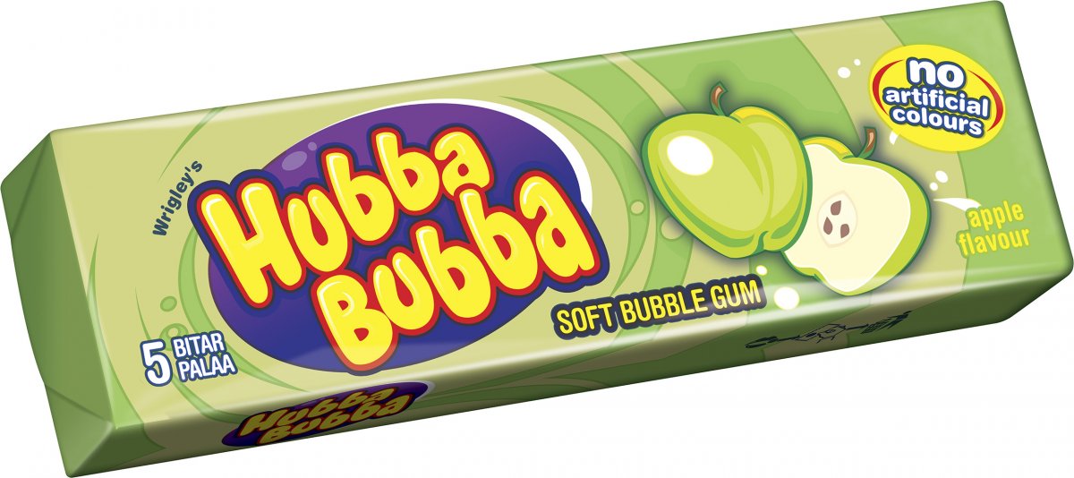 Hubba Bubba Soft Bubble Gum Apple