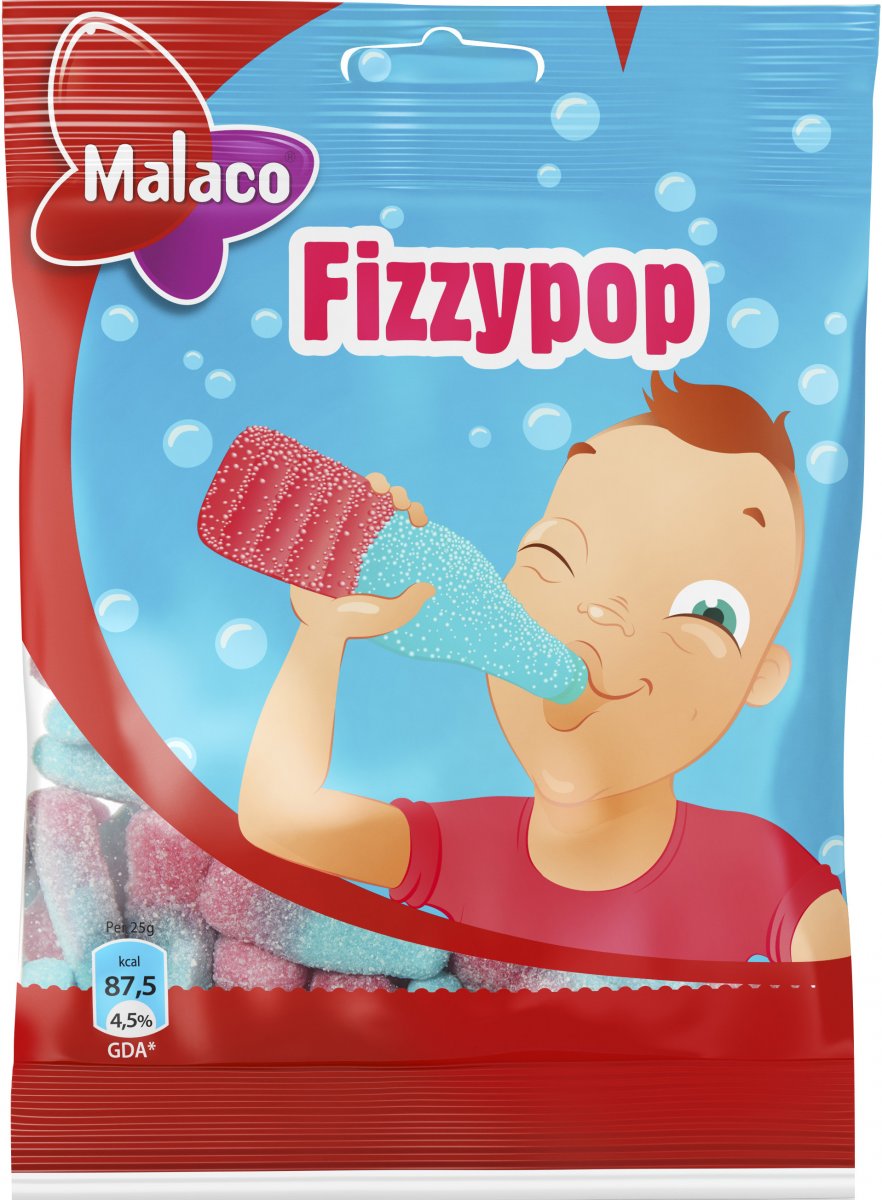 Malaco Fizzypop 85 g