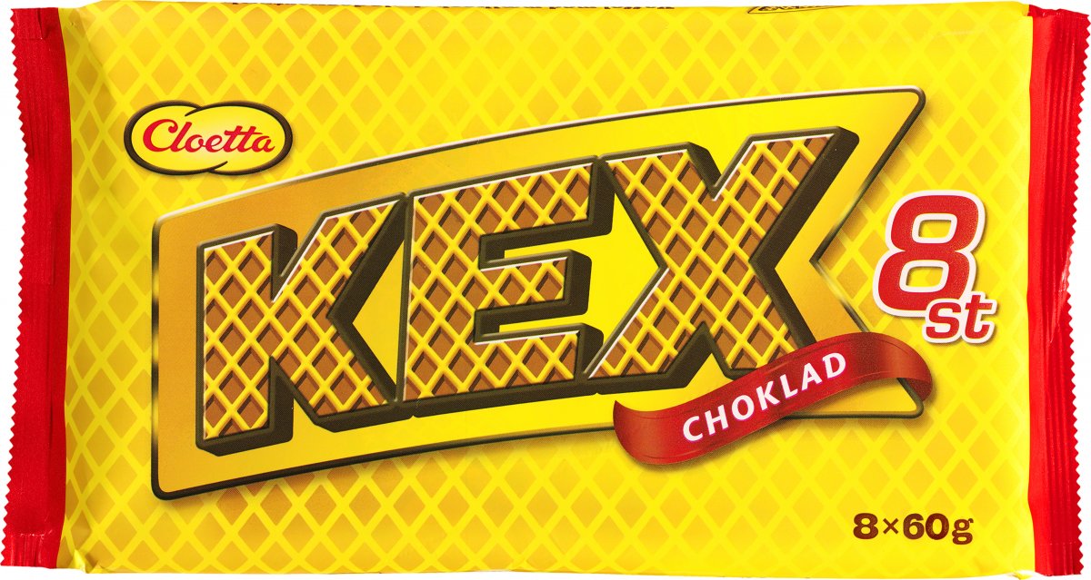 Cloetta Kexchoklad 8-pack 480 g