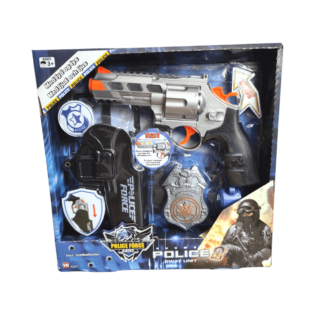 Gunman Police Swat Unit Set