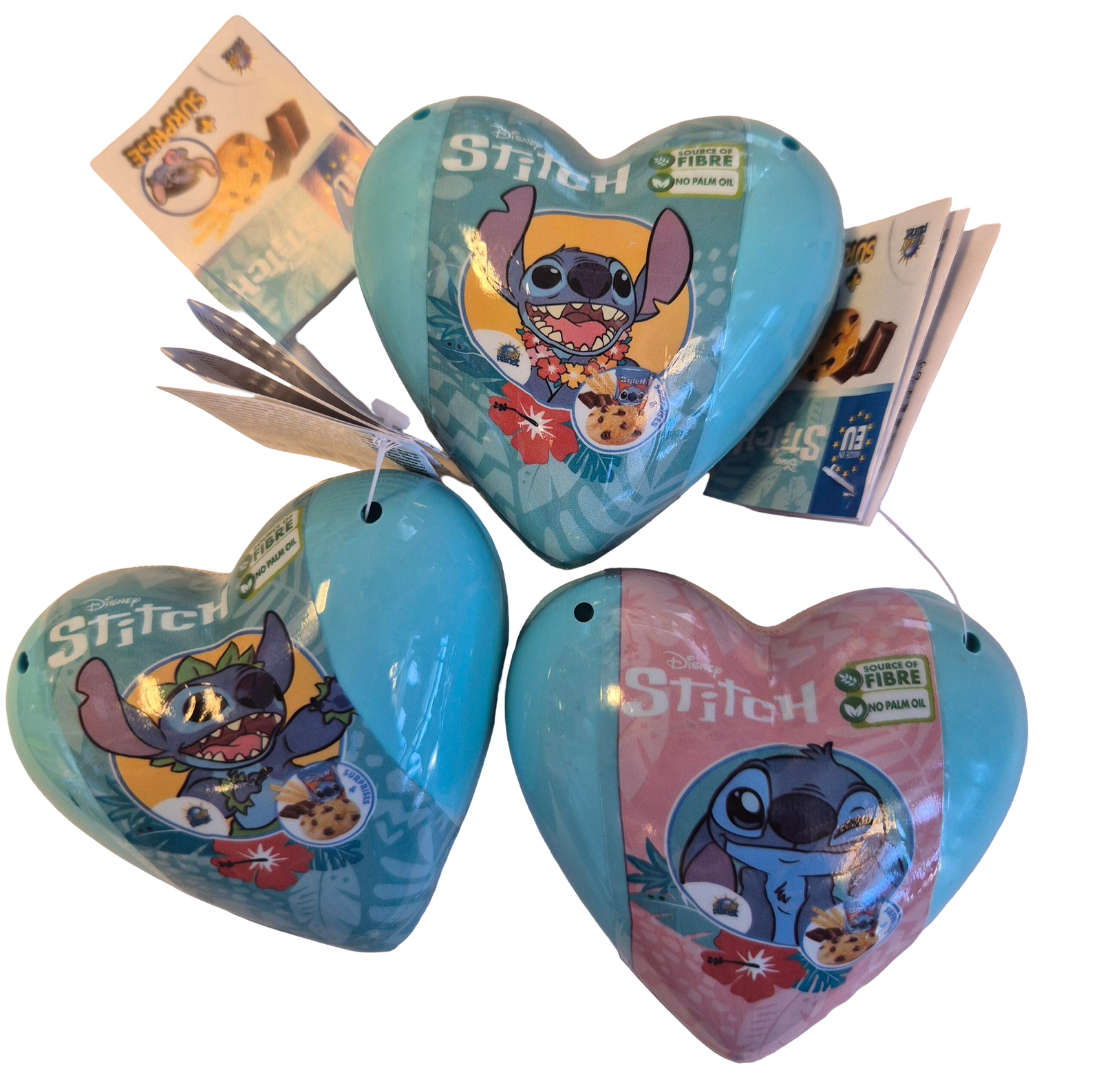 Stitch Överaskningshjärta med Chokladkaka 11 g