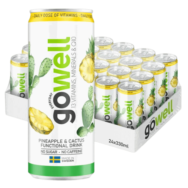 GoWell Pineapple & Cactus 24 x 330 ml