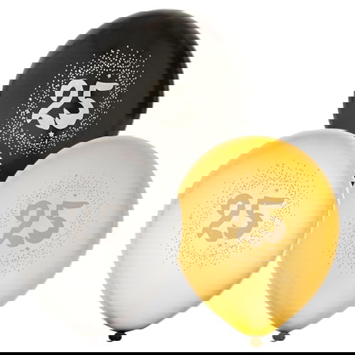 Ballonger 6-Pack Födelsedag (Välj Ålder)