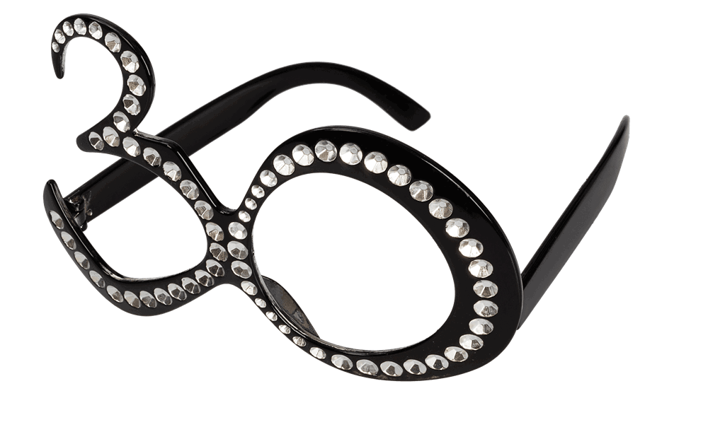 Födelsedagsglasögon (Välj Ålder)