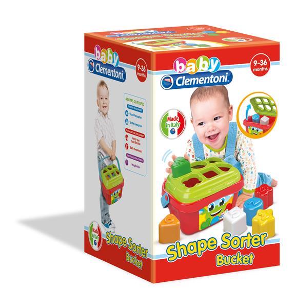 Babyleksak Shape Sorter Bucket (100% Recycled)