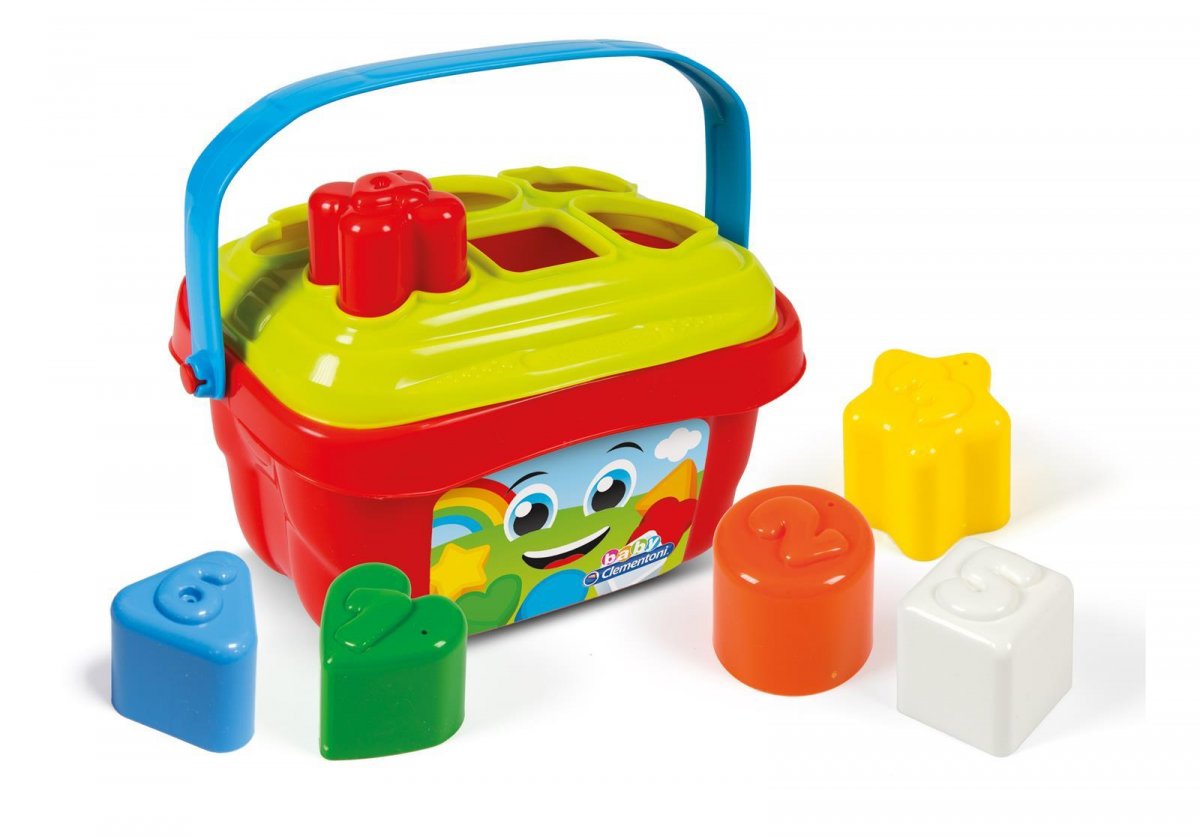 Babyleksak Shape Sorter Bucket (100% Recycled)