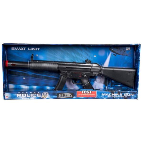Gunman Police Elektronisk MP5 SD5 maskingevär