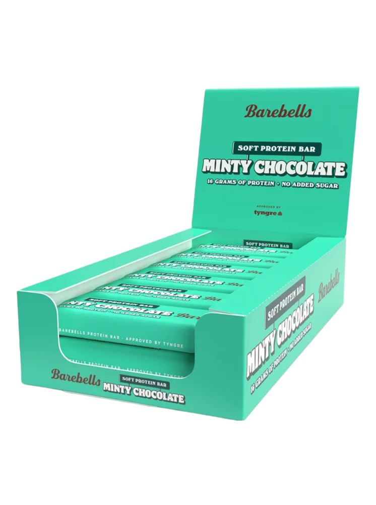 Barebells Protein Bar Minty Chocolate 55 g 12-Pack