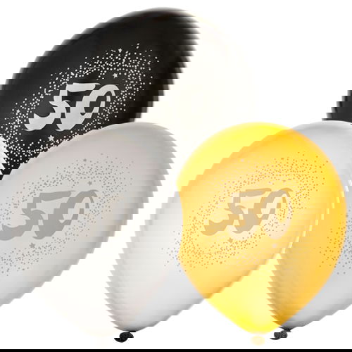 Ballonger 6-Pack Födelsedag (Välj Ålder)