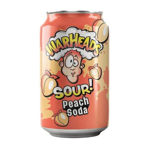 Warheads Sour Peach Soda 355 ml